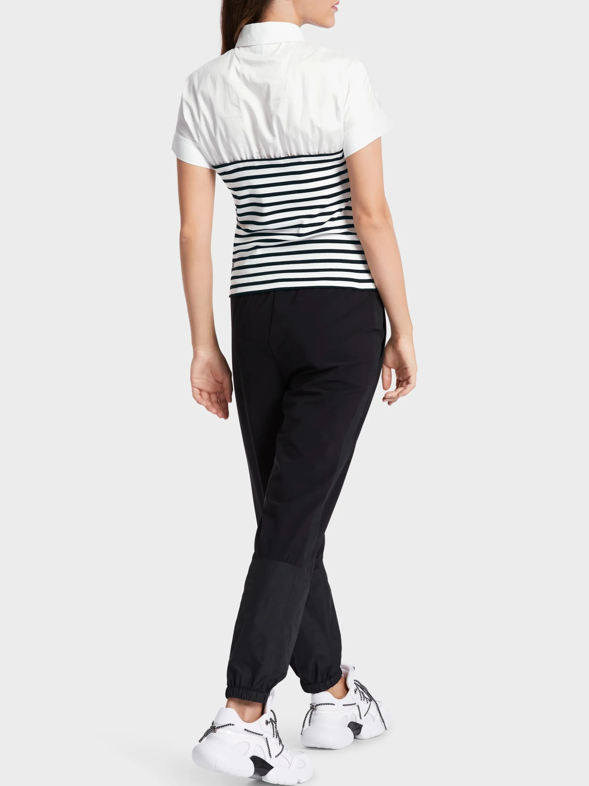 BLUSE IM MATERIALMIX-Marc Cain Clearance