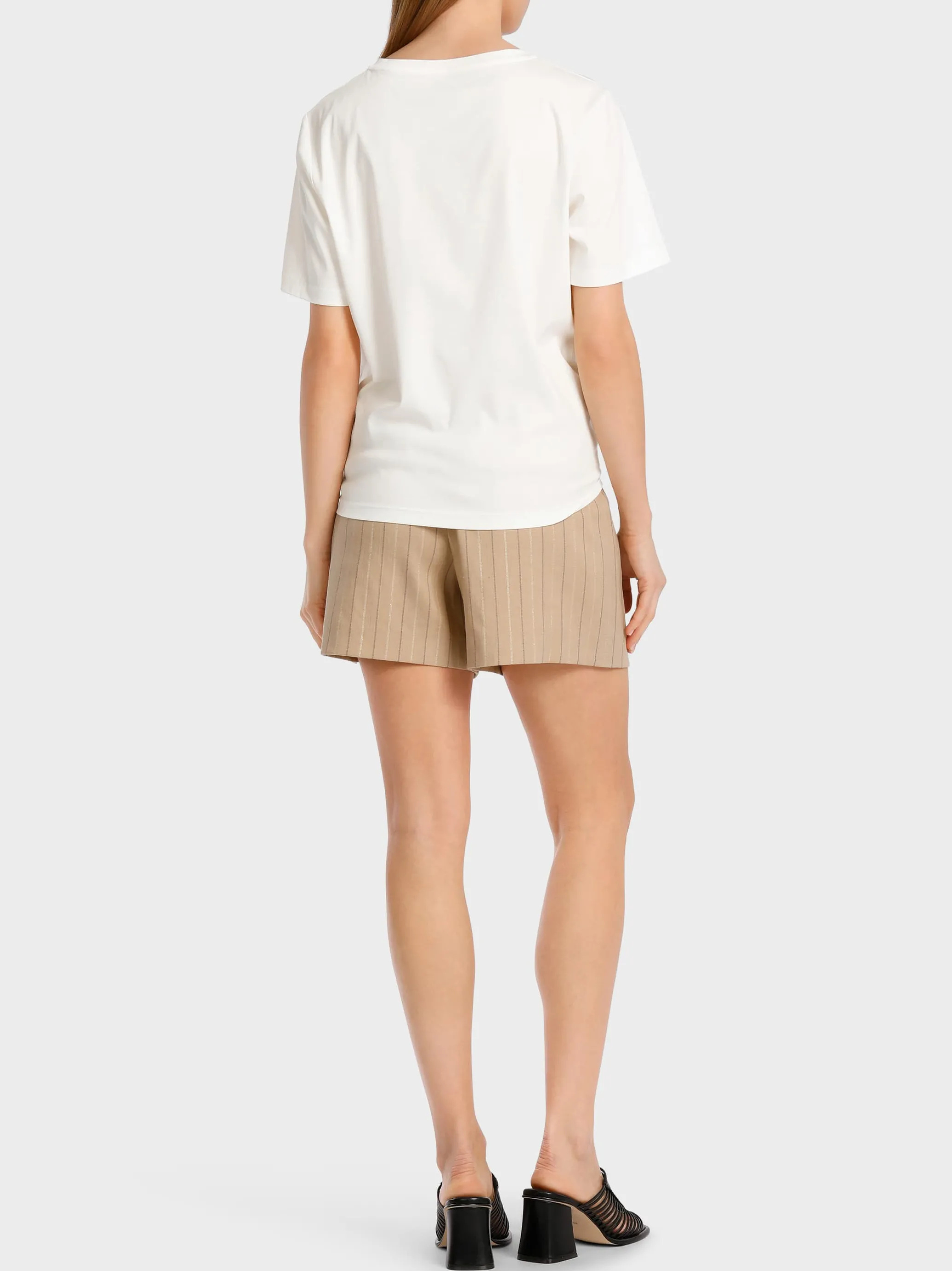 BLUSE IN MATERIALMIX-Marc Cain Flash Sale