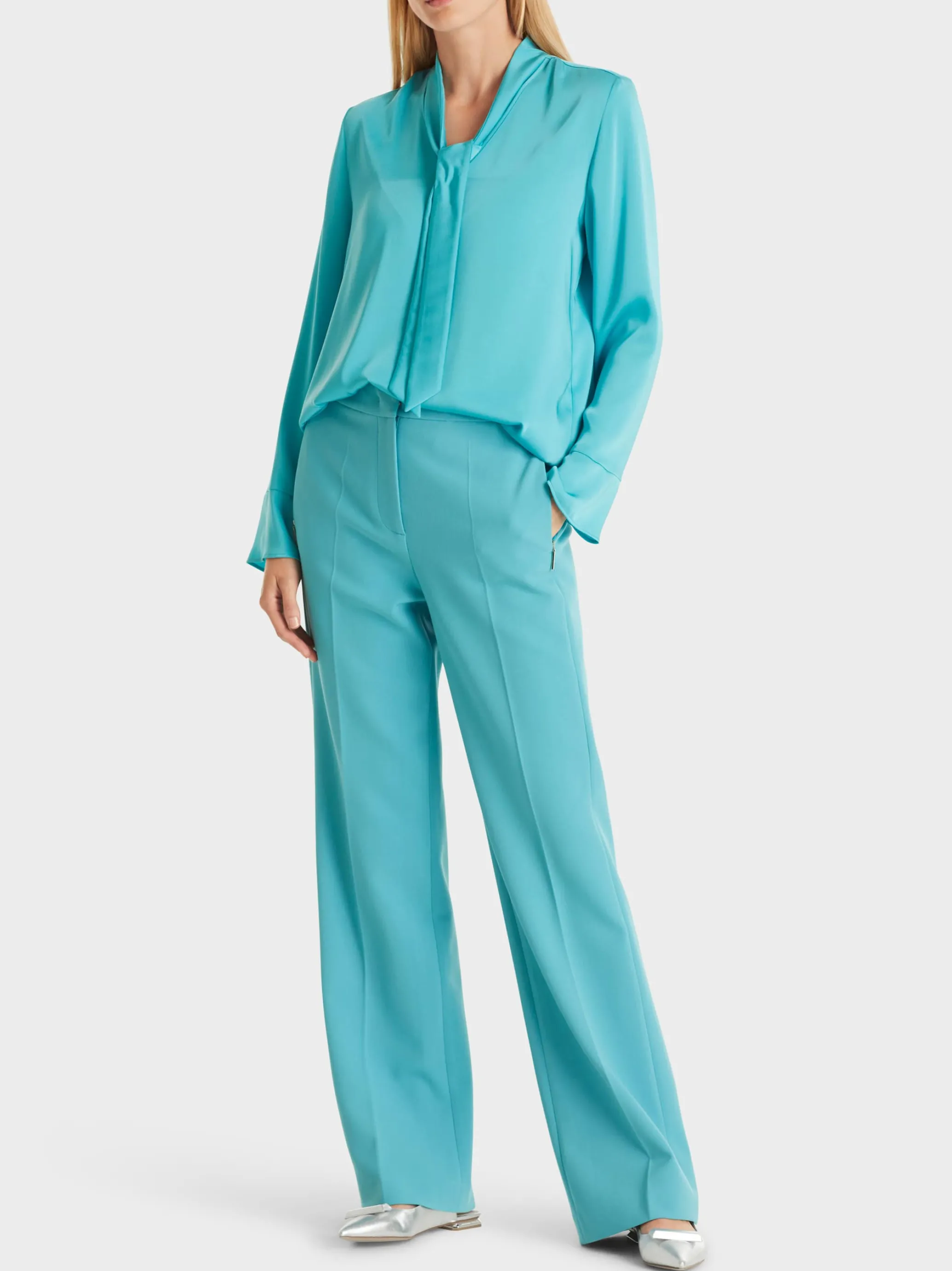 BLUSE MIT SCHLUPPE-Marc Cain Best Sale