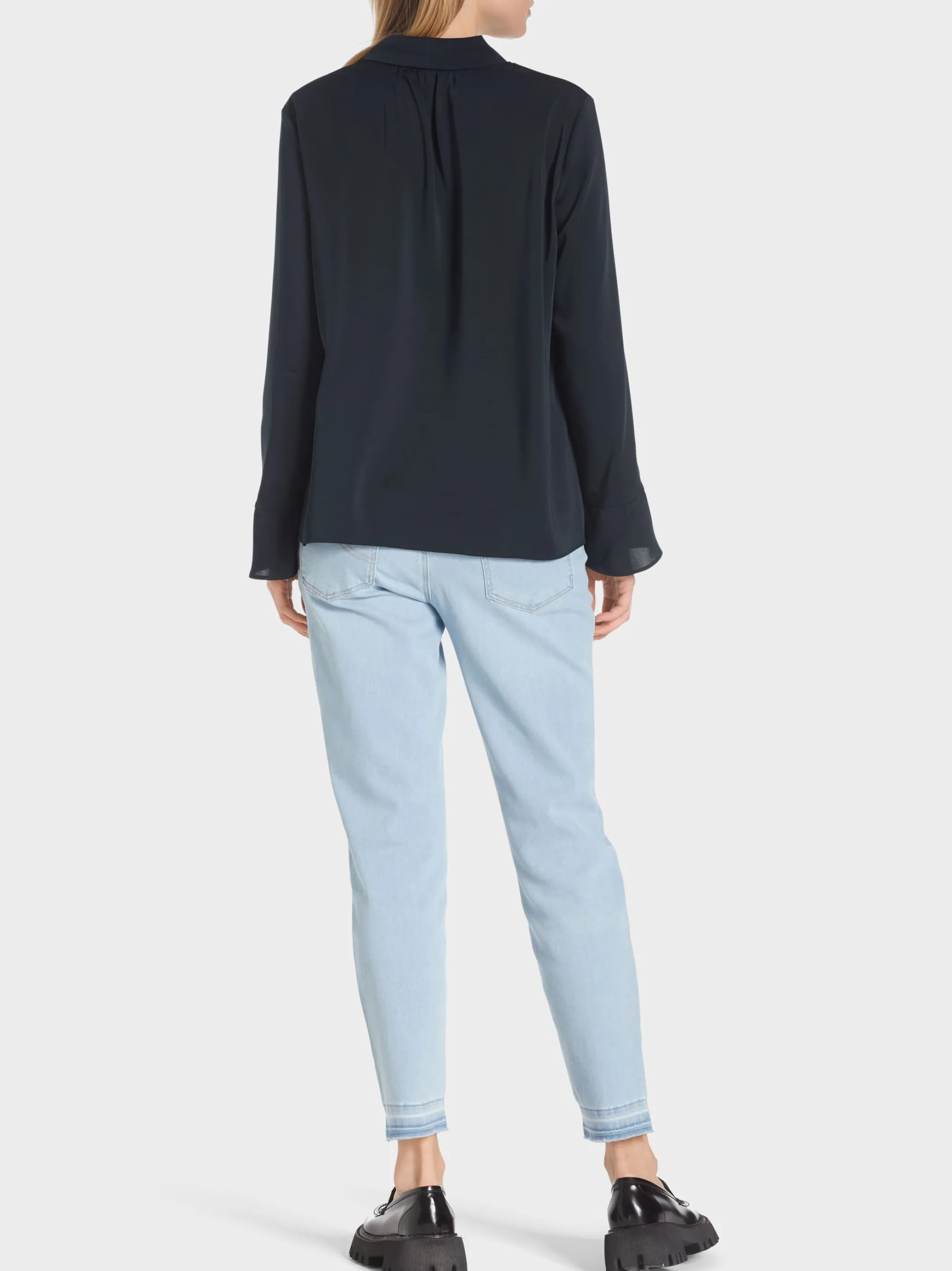 BLUSE MIT SCHLUPPE-Marc Cain Flash Sale