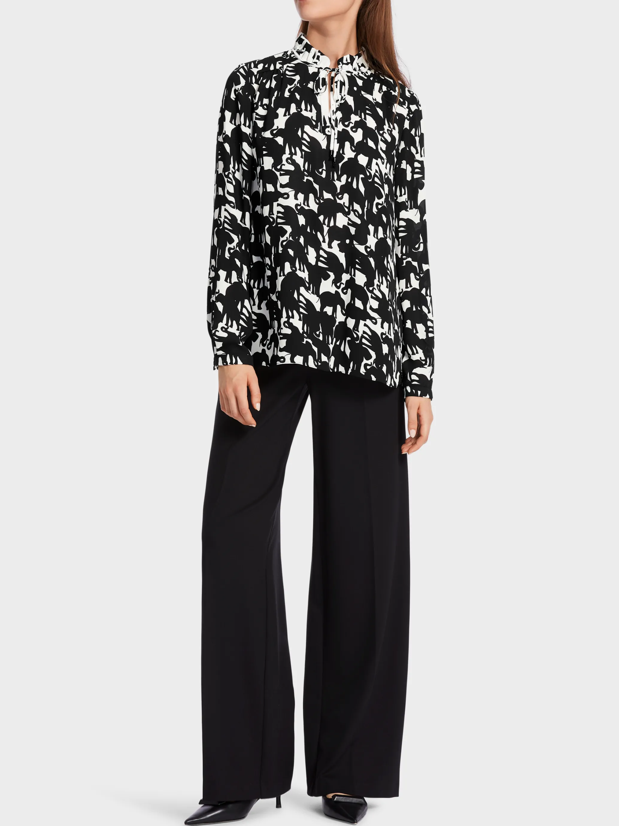 BLUSE "RETHINK TOGETHER"-Marc Cain Clearance