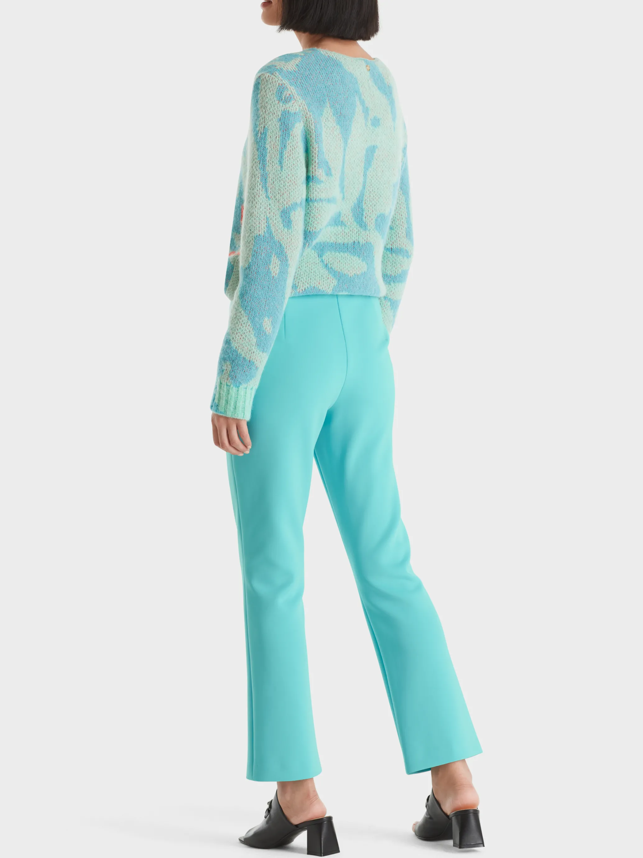 HOSE FREDERICA AUS SCUBAJERSEY-Marc Cain Store