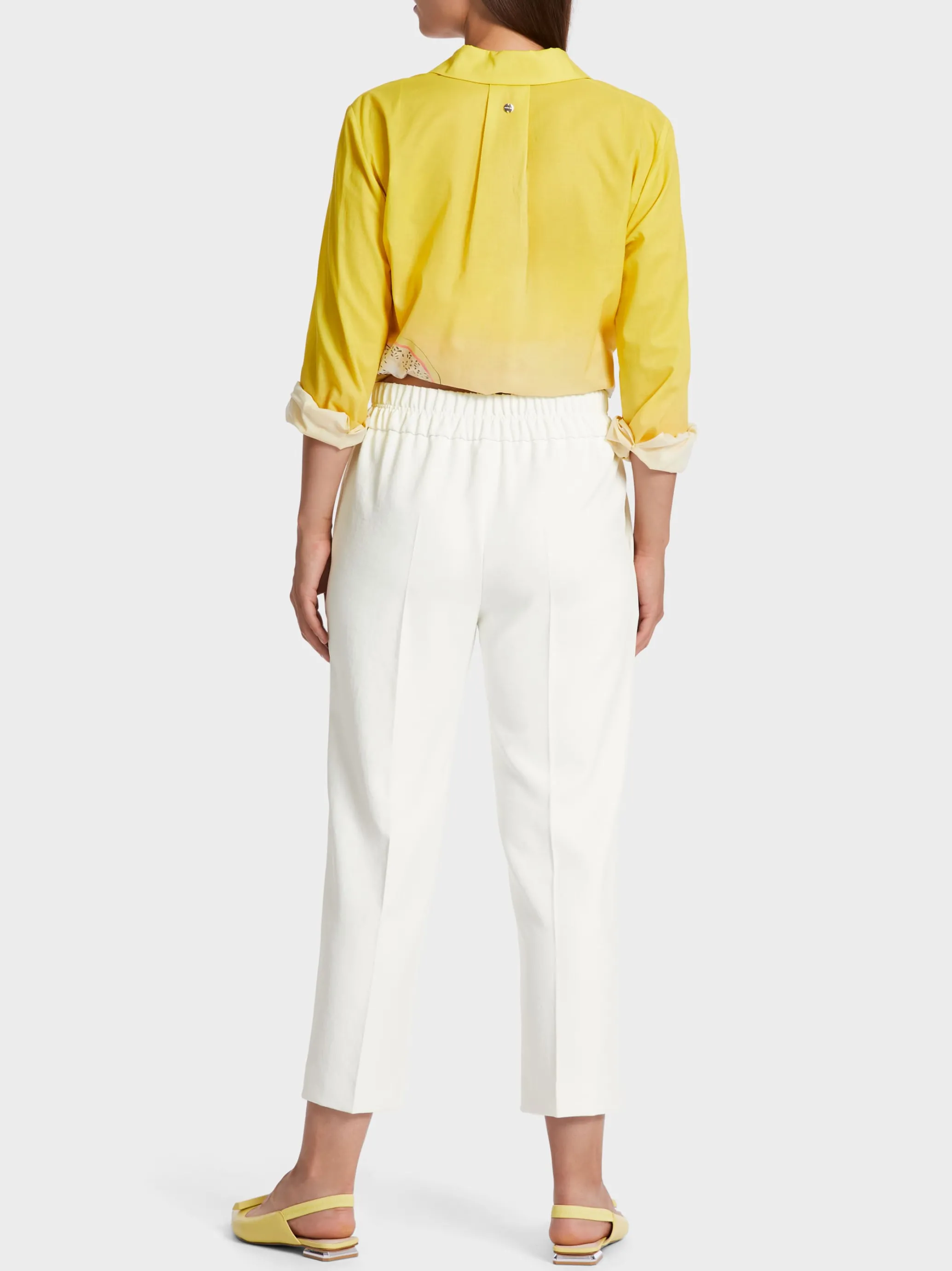 HOSE WASHINGTON MIT WEITEM BEIN-Marc Cain Best Sale