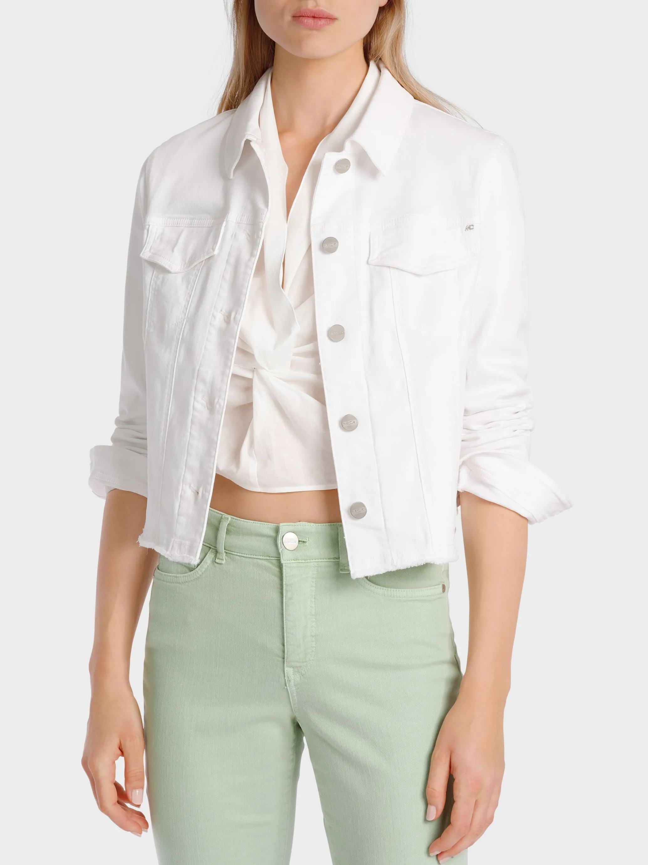 JACKE IN COLORDENIM “RETHINK TOGETHER”-Marc Cain Best