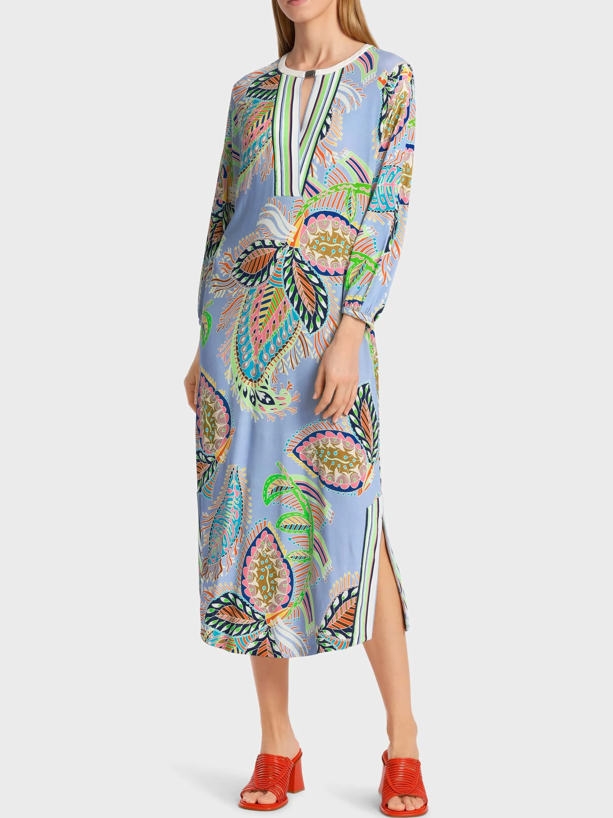KLEID AUS VISKOSEJERSEY-Marc Cain Hot