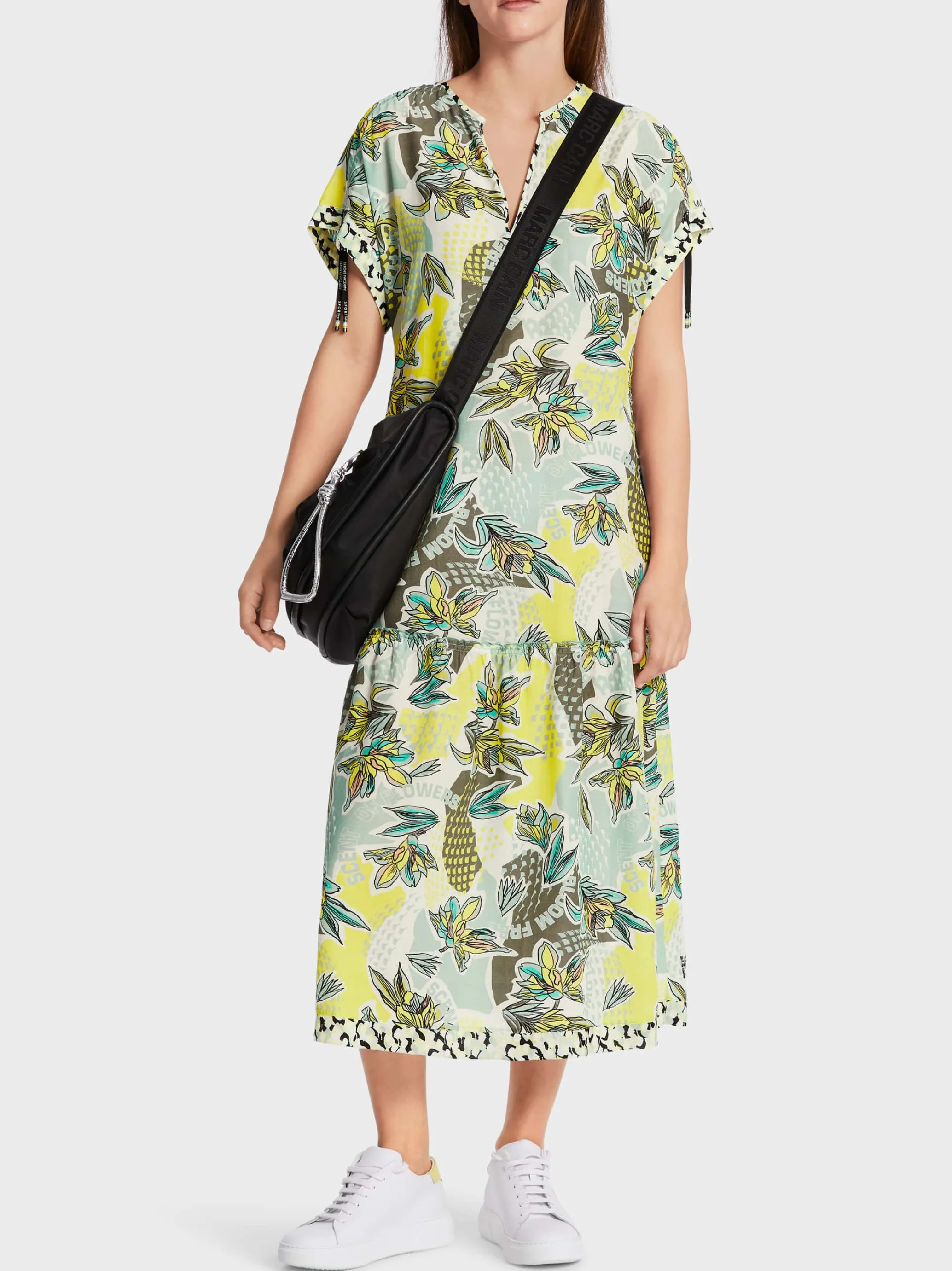 KLEID MIT ALLOVERPRINT-Marc Cain New