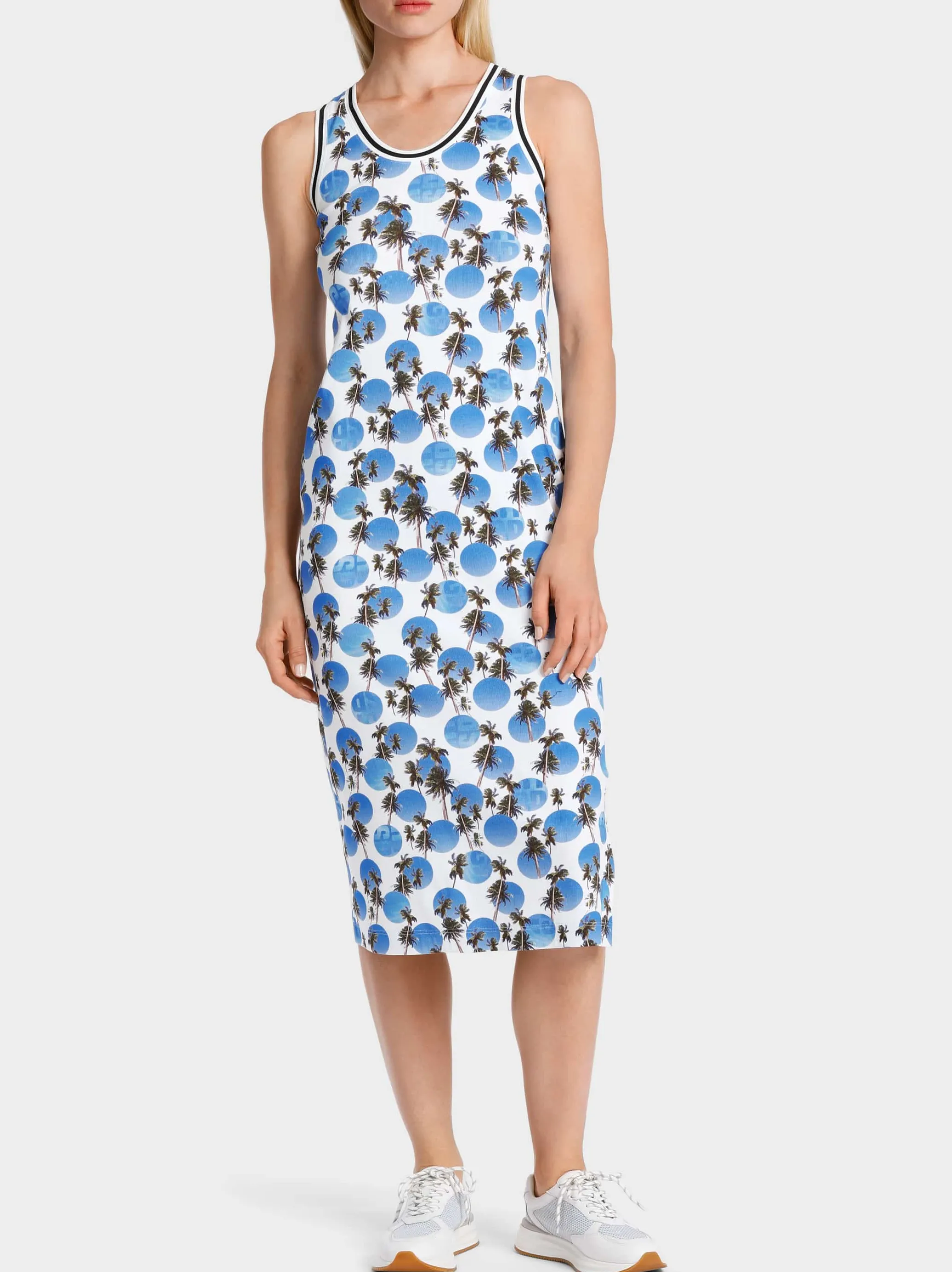 KLEID MIT BEACH-POINT-PRINT-Marc Cain Discount