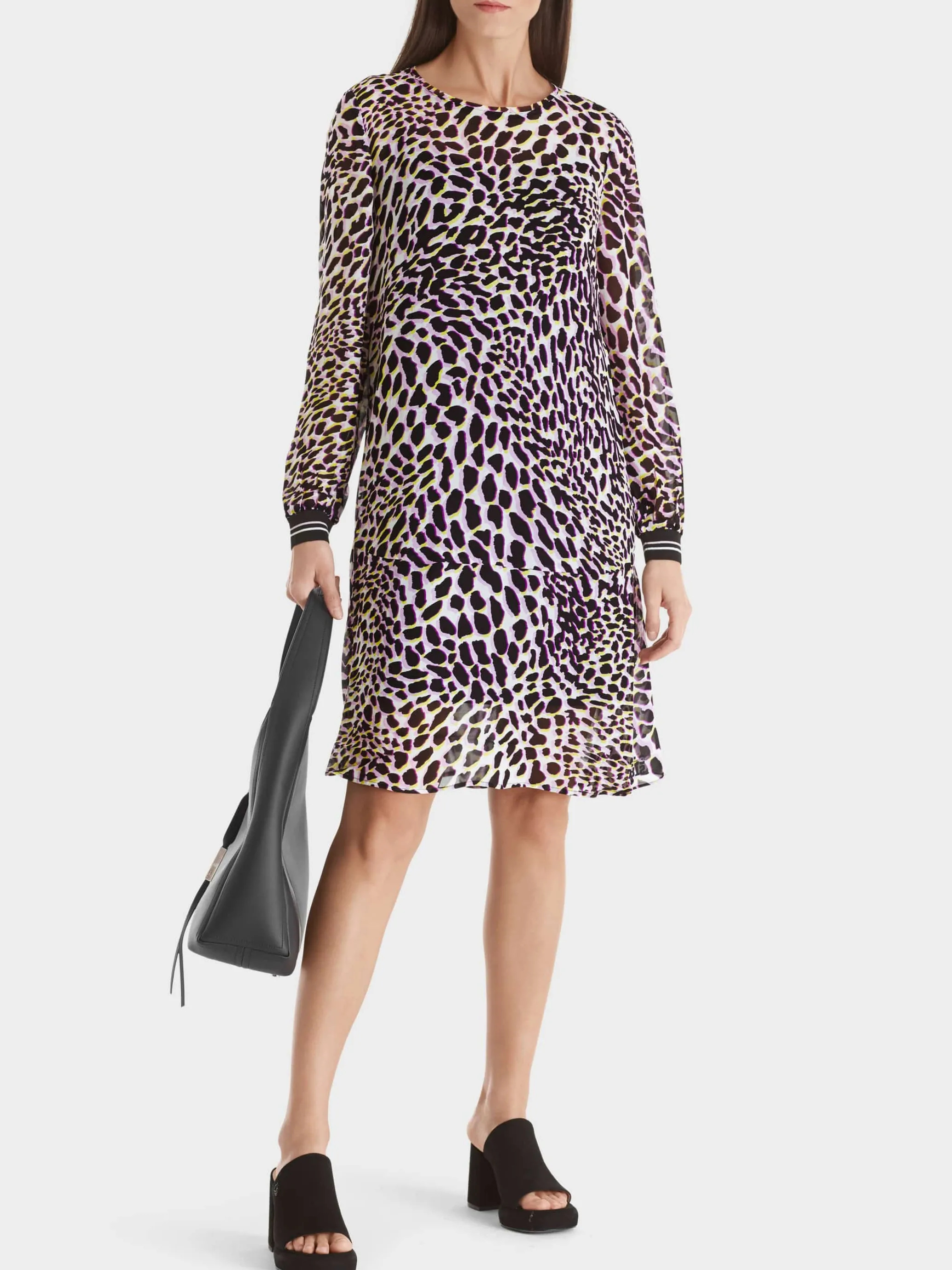 KLEID MIT LEO-PRINT-Marc Cain Cheap