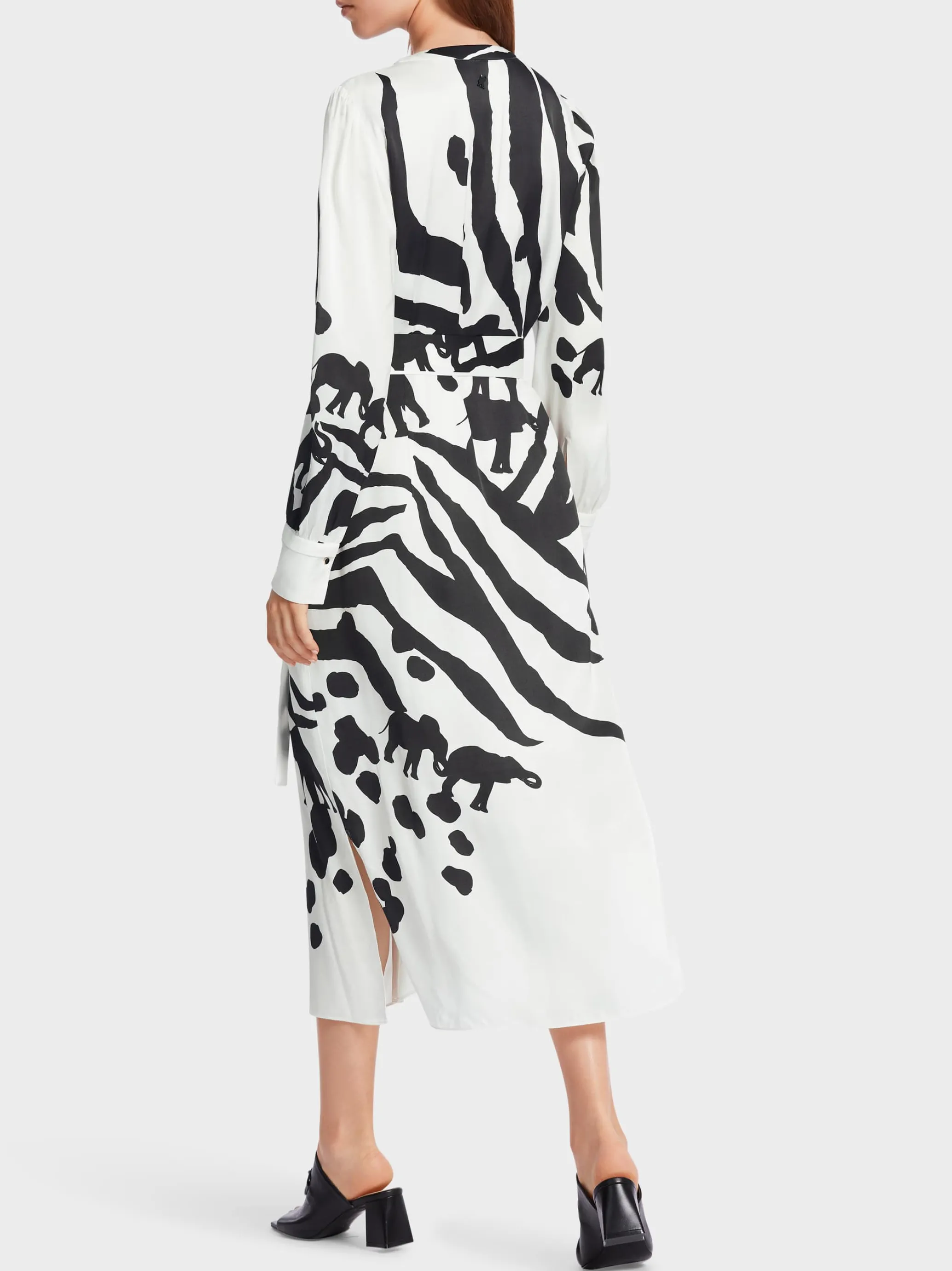 KLEID MIT PRINT-Marc Cain Flash Sale