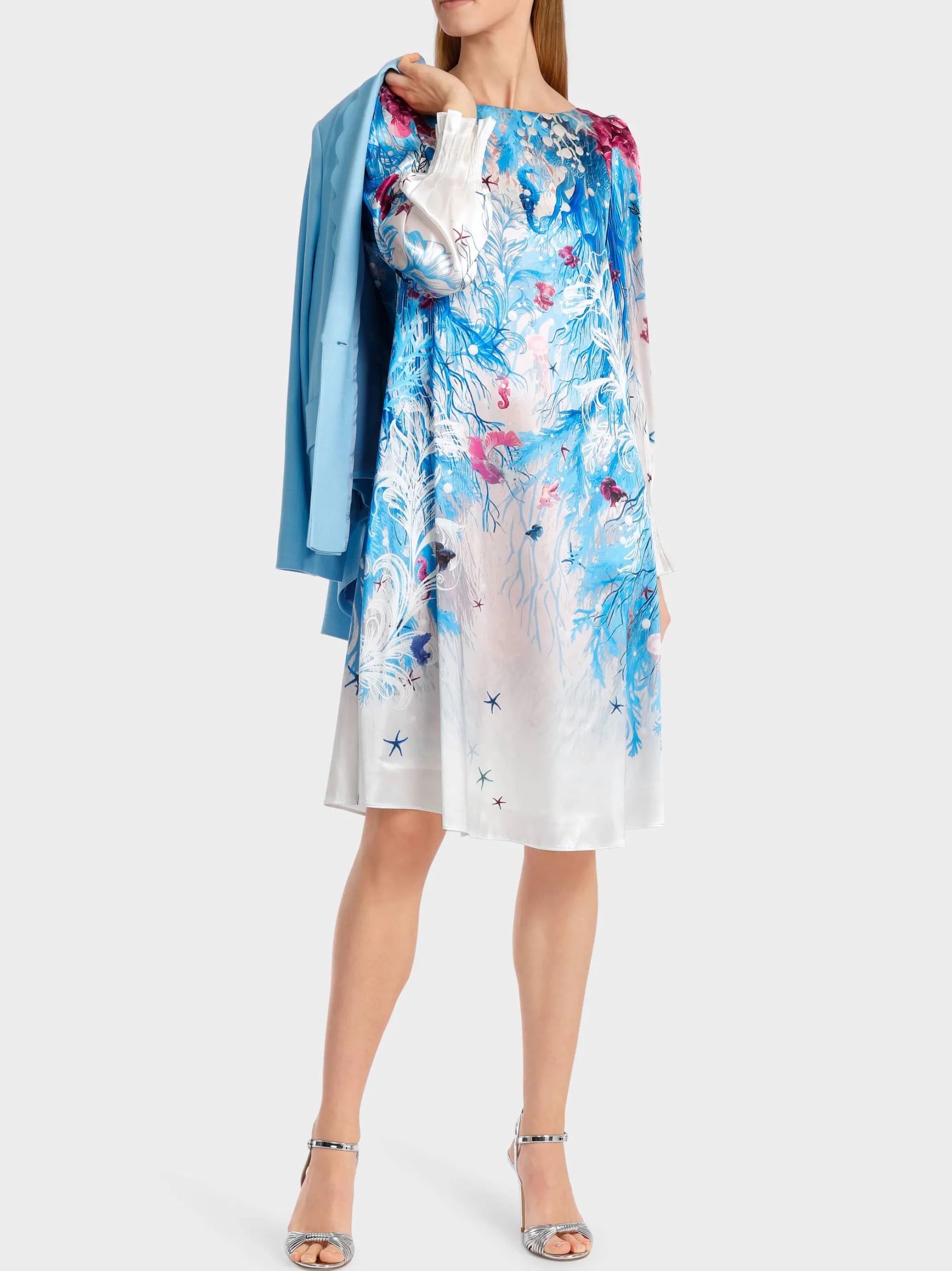 KLEID MIT UNTERWASSERDESSIN-Marc Cain Outlet