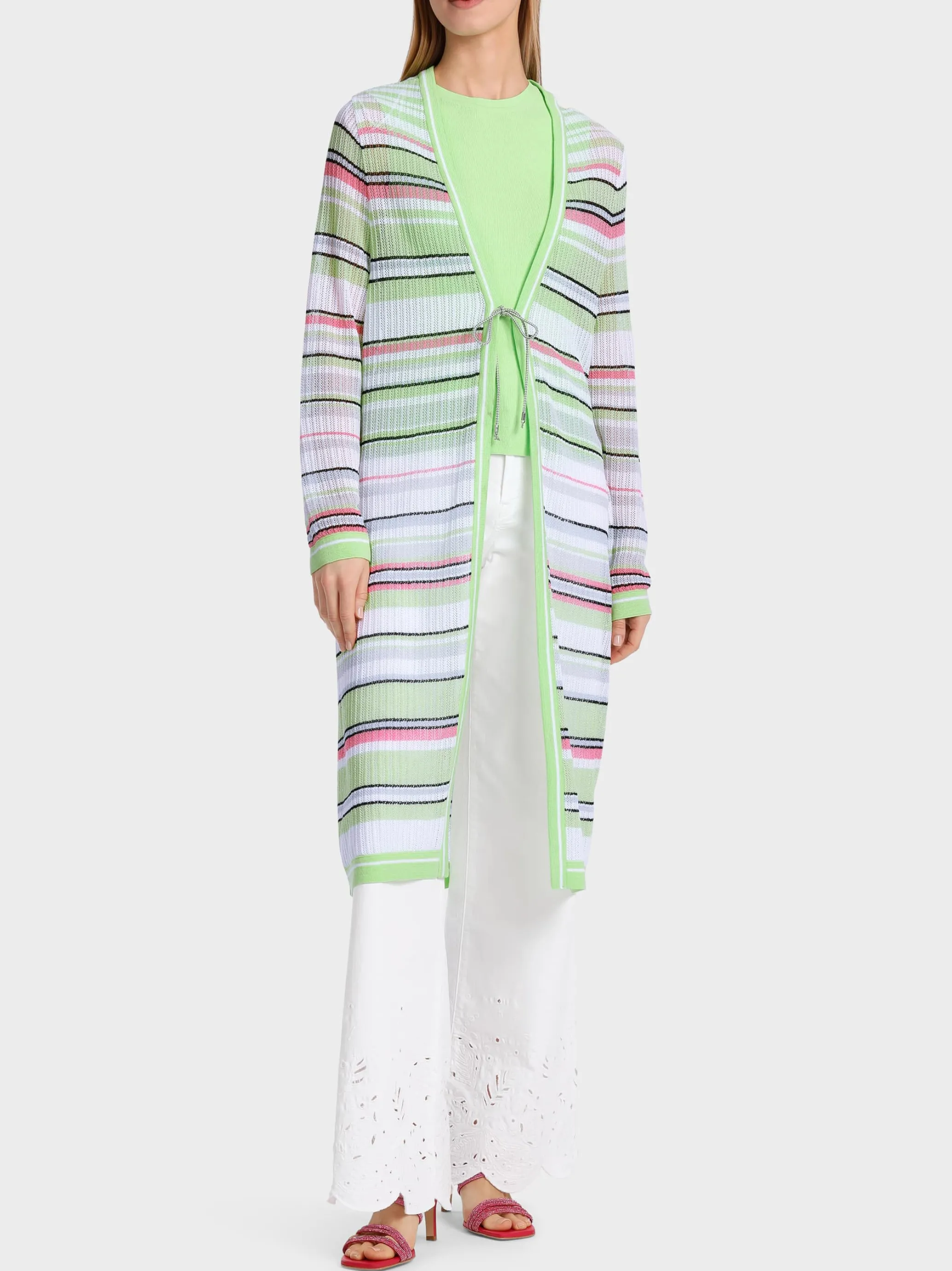 LANGER CARDIGAN KNITTED IN GERMANY-Marc Cain Flash Sale