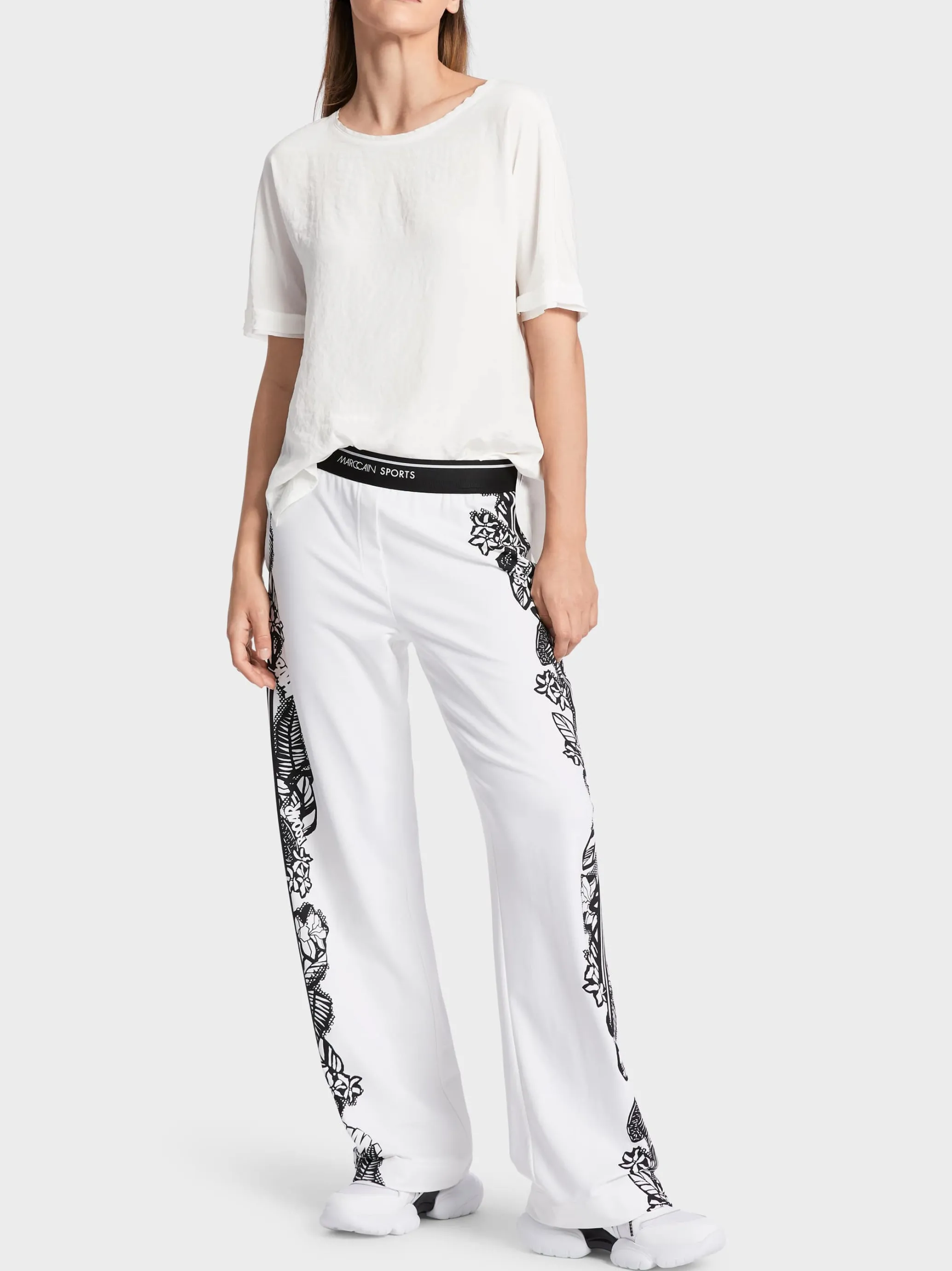 LEICHTE BLUSE MIT KIMONO-ÄRMEL-Marc Cain New