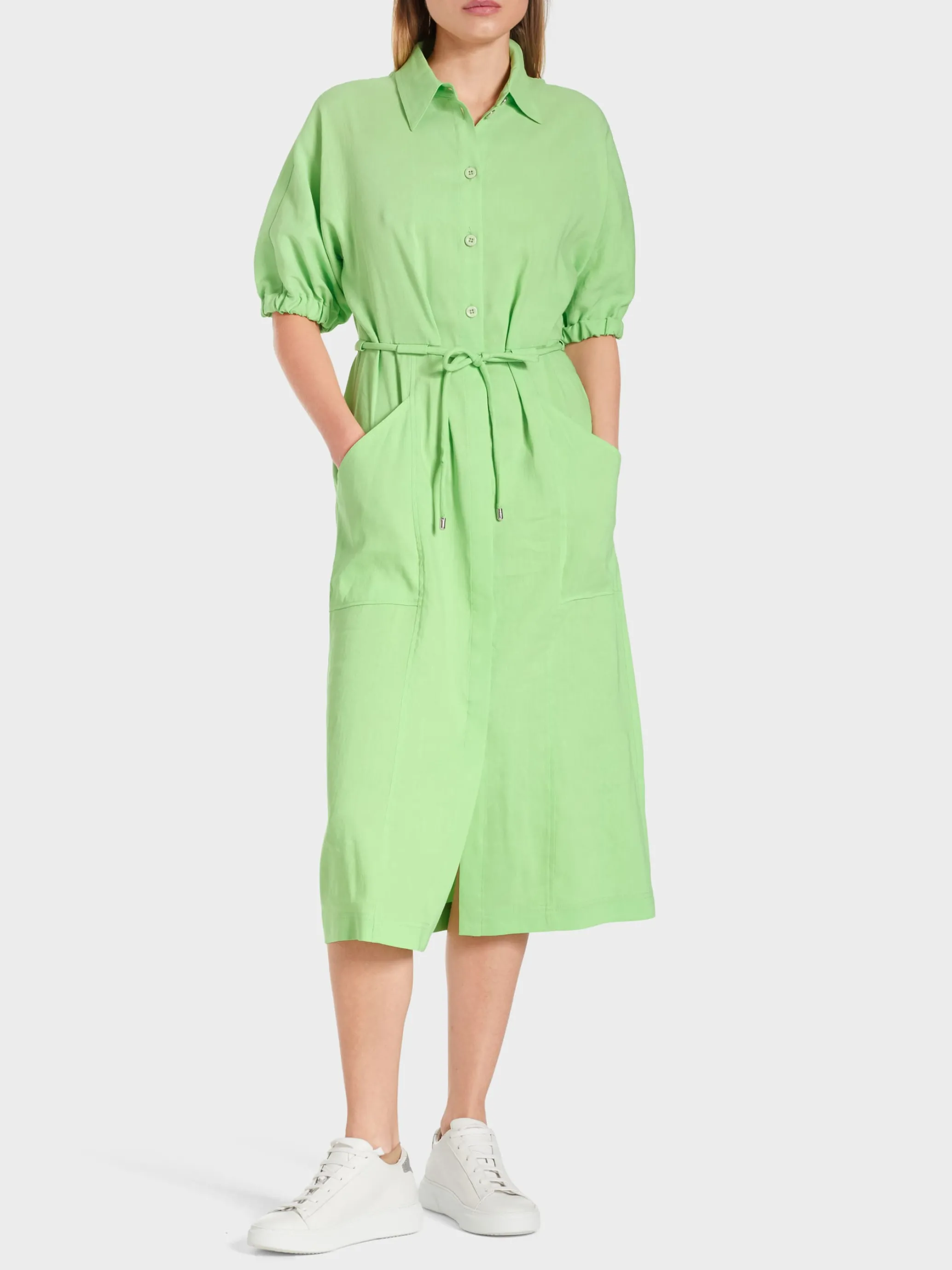 MIDIKLEID MIT KIMONO-ÄRMELN-Marc Cain Outlet