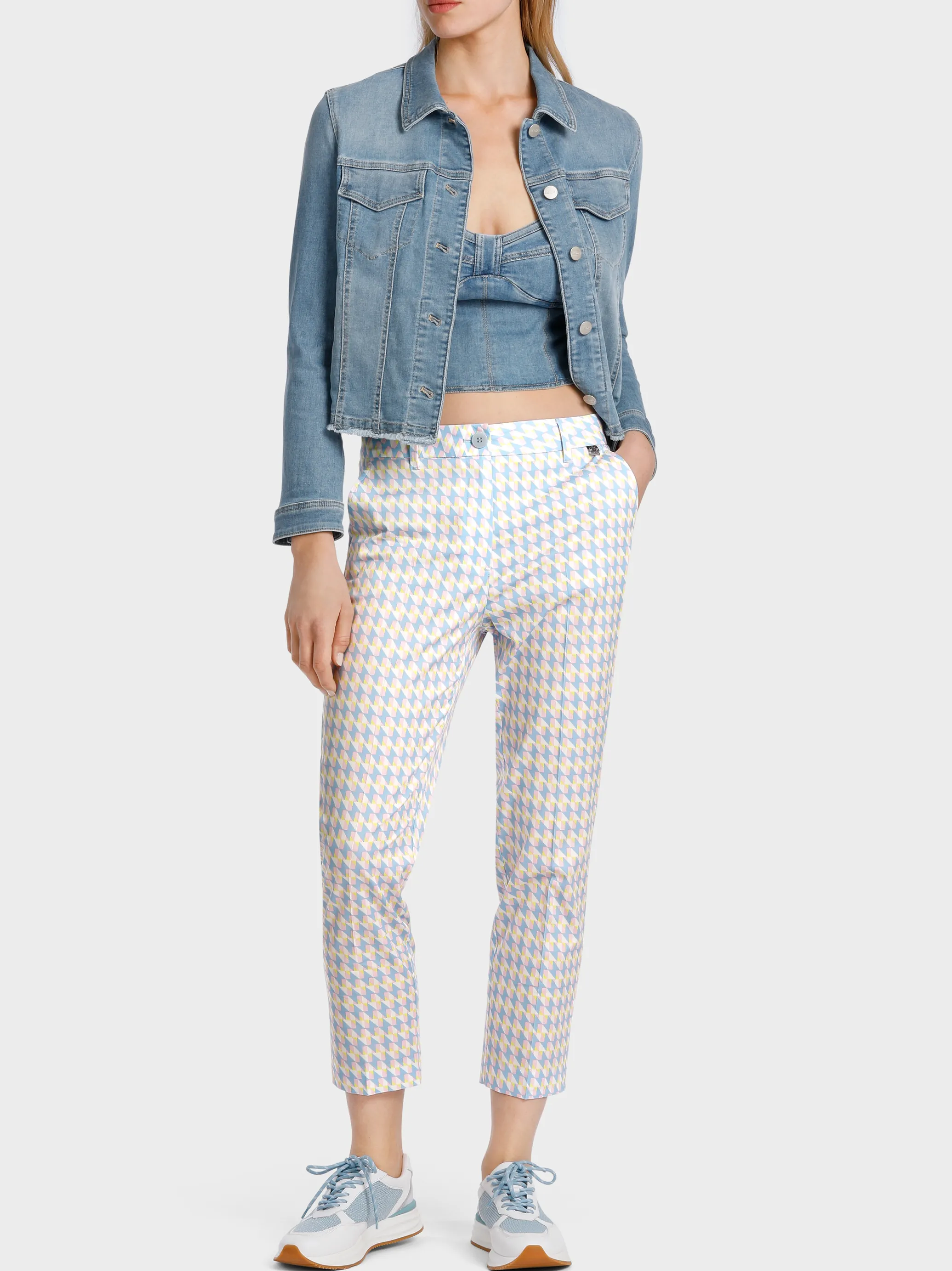 MODELL FRANCA – HOSE MIT GRAFIKDESSIN-Marc Cain Cheap