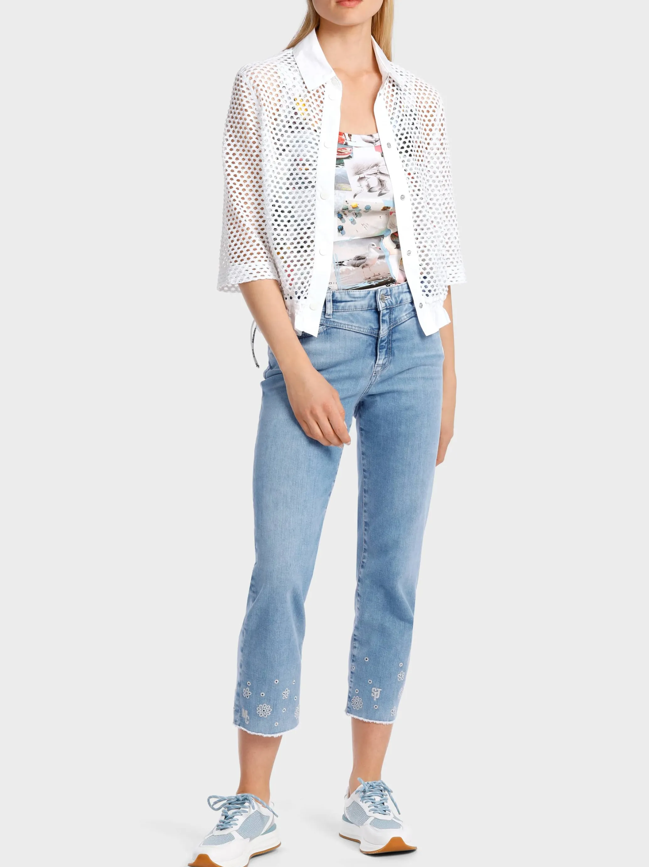 MODELL FYLI - HOSE IM FEMININE FIT-Marc Cain Fashion