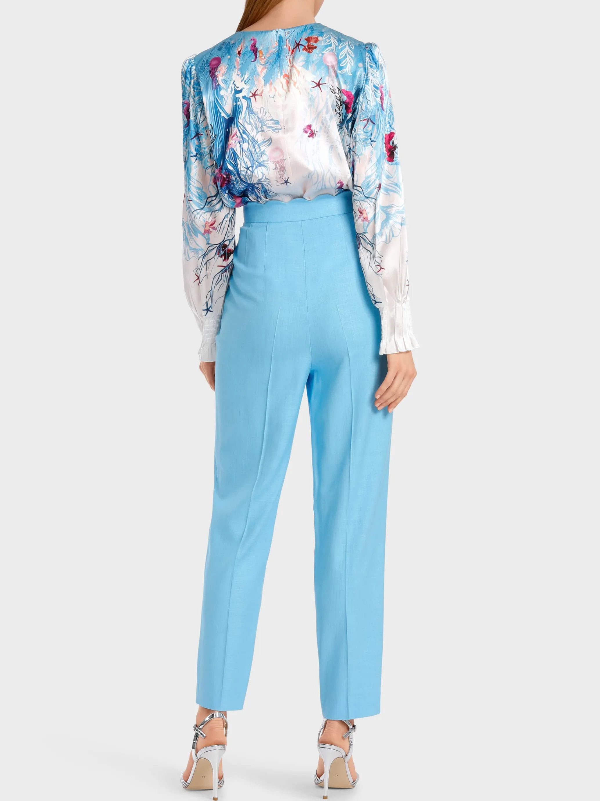 MODELL SANAA MIT GEWELLTEM BUNDABSCHLUSS-Marc Cain Sale