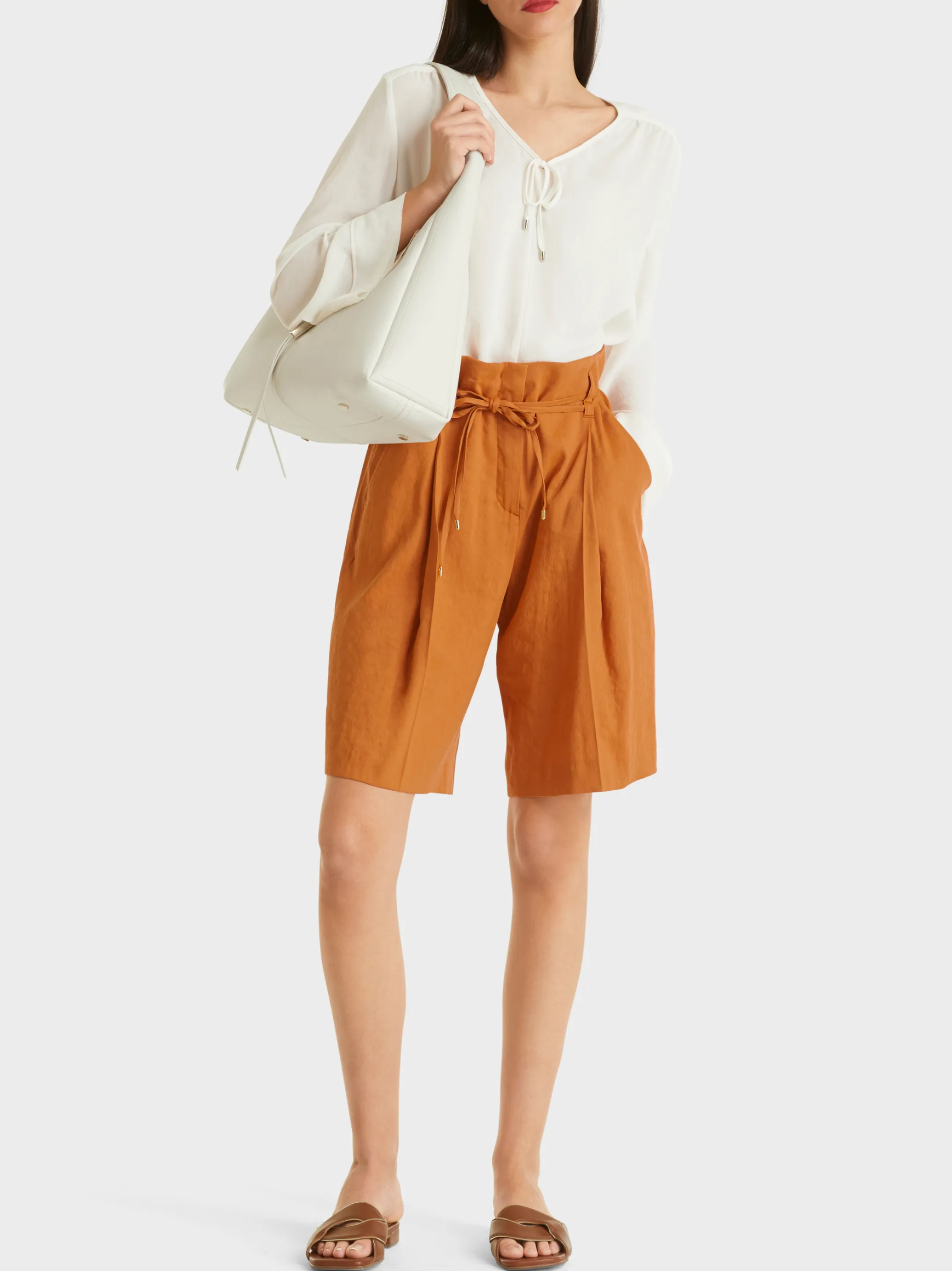 MODELL WICHITA – HOSE IM PAPERBAG-STYLE-Marc Cain Flash Sale