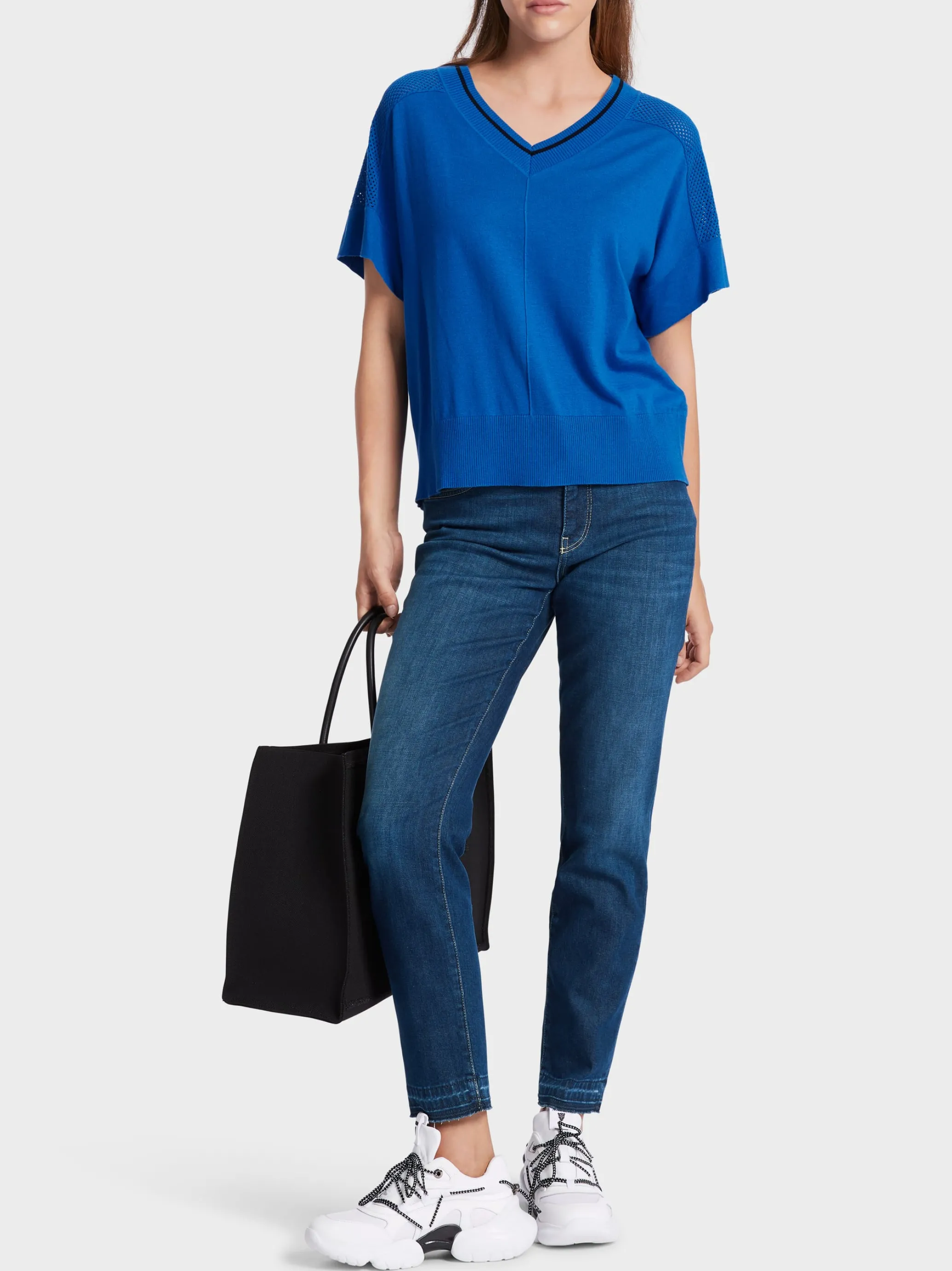 OVERSIZED SWEATER AUS FEINSTRICK-Marc Cain Discount