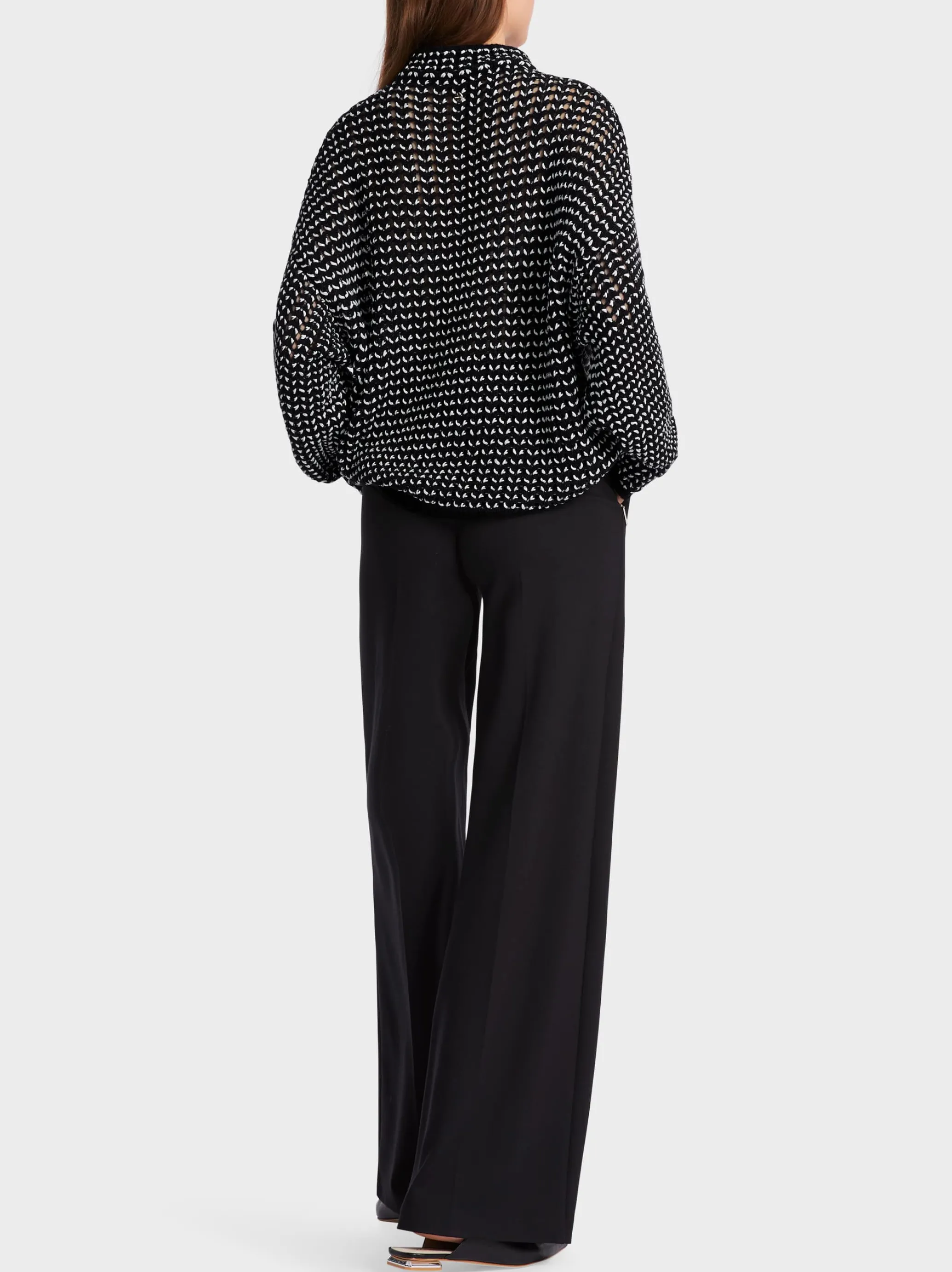 OVERSIZED-PULLOVER KNITTED IN GERMANY-Marc Cain Discount