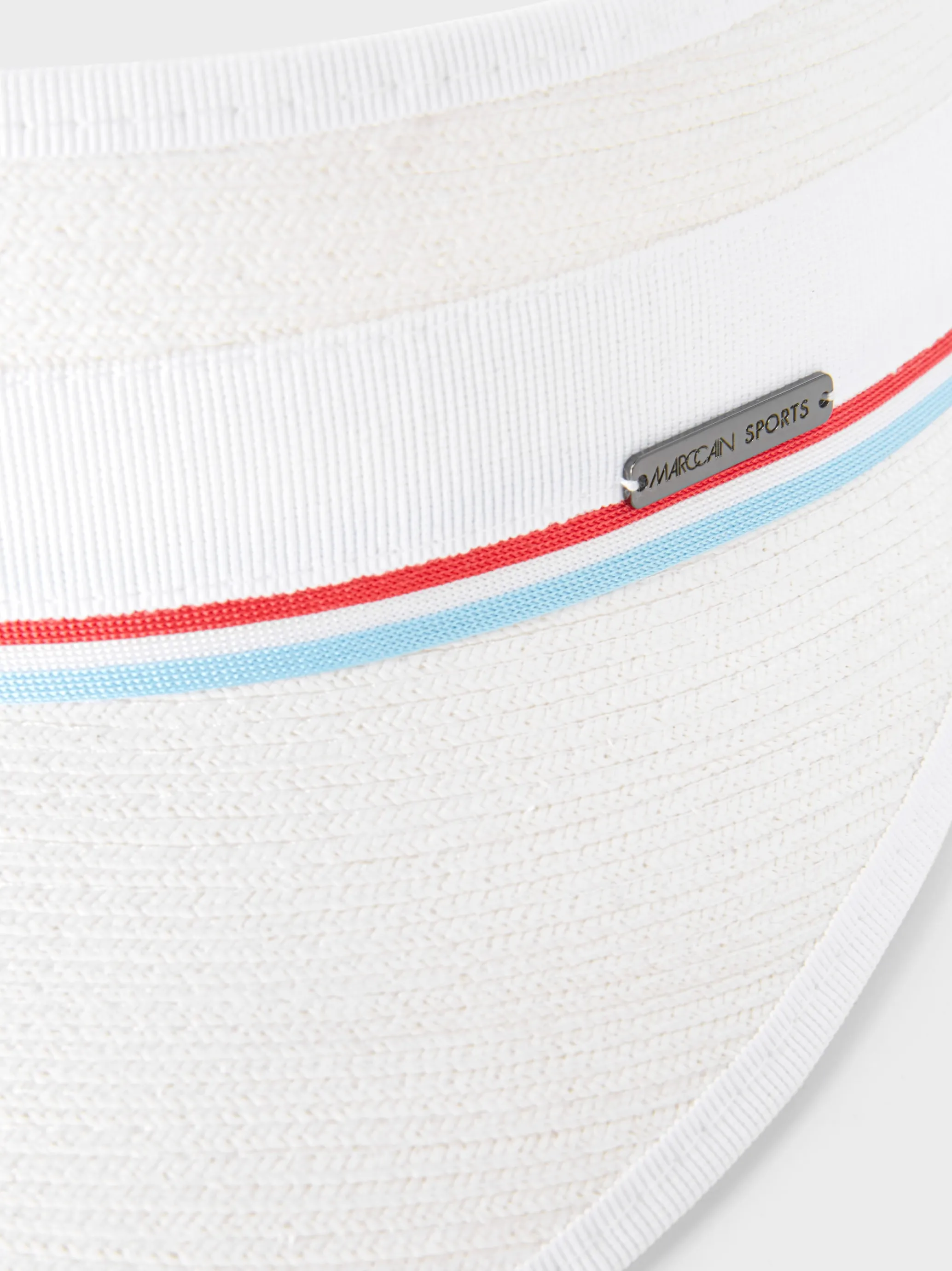 PEAKED CAP MIT GESTREIFTEM RIPSBAND-Marc Cain Online