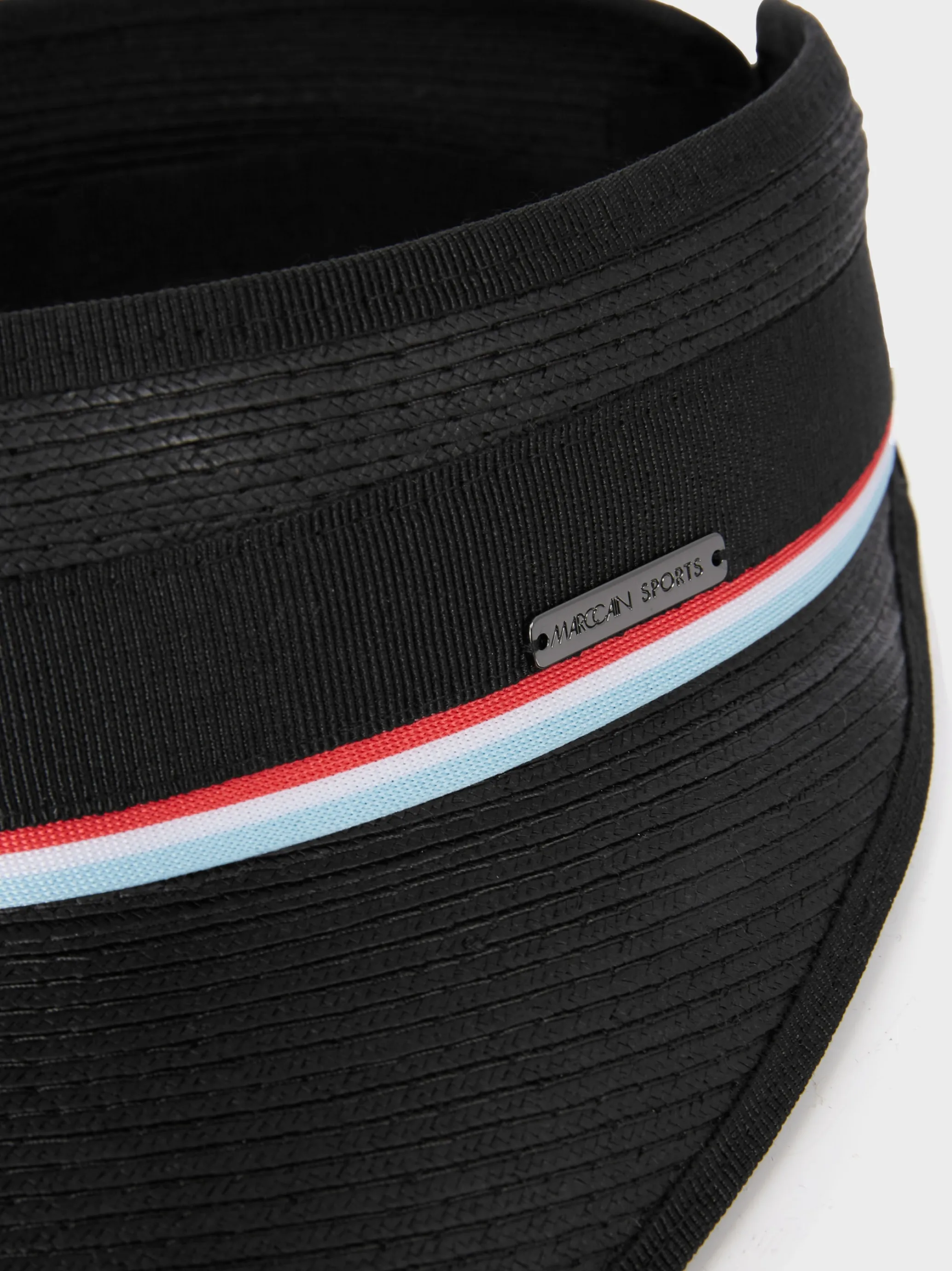 PEAKED CAP MIT GESTREIFTEM RIPSBAND-Marc Cain Online