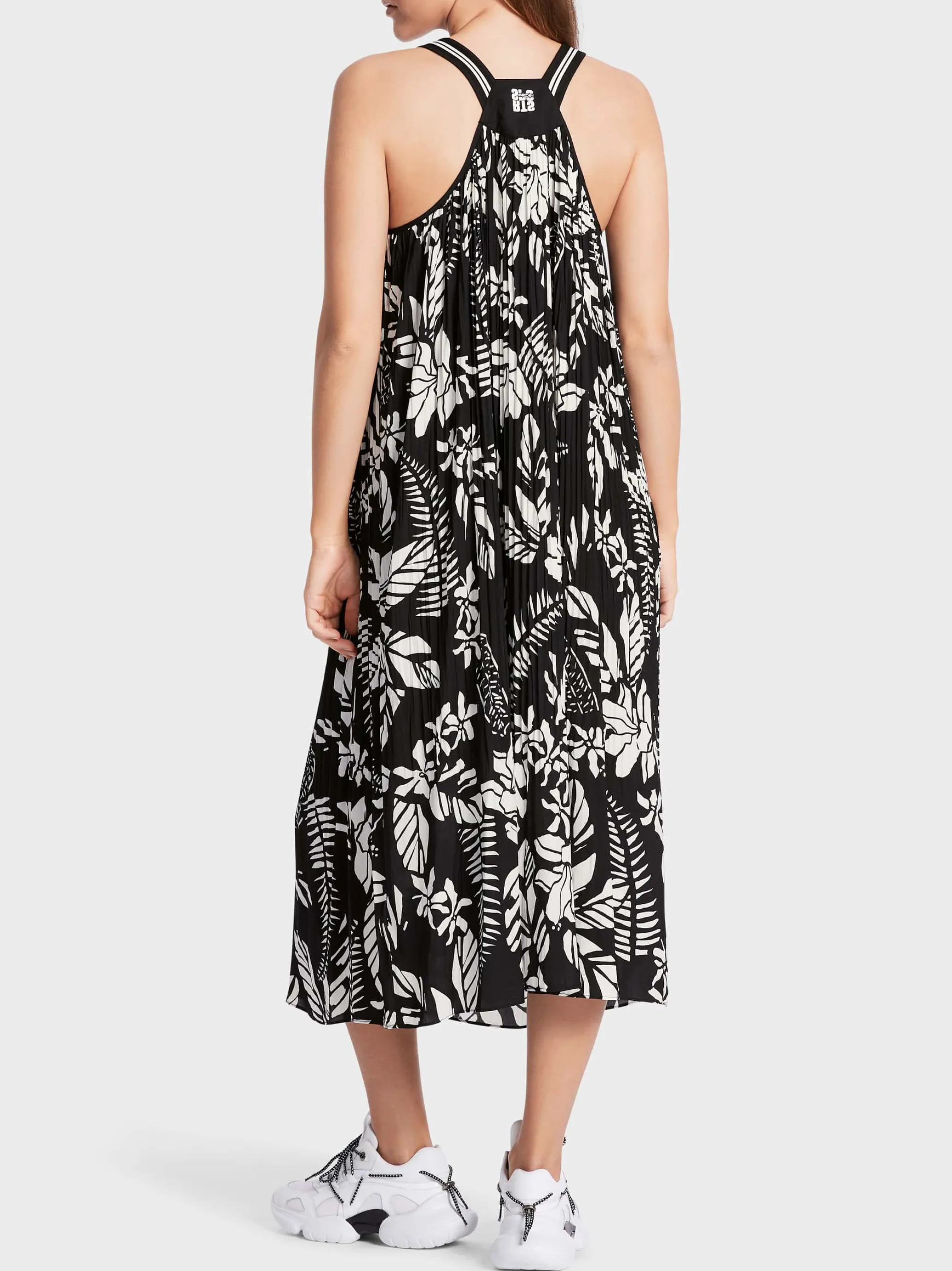 PLISSIERTES KLEID MIT SCHMALEN TRÄGERN-Marc Cain Flash Sale