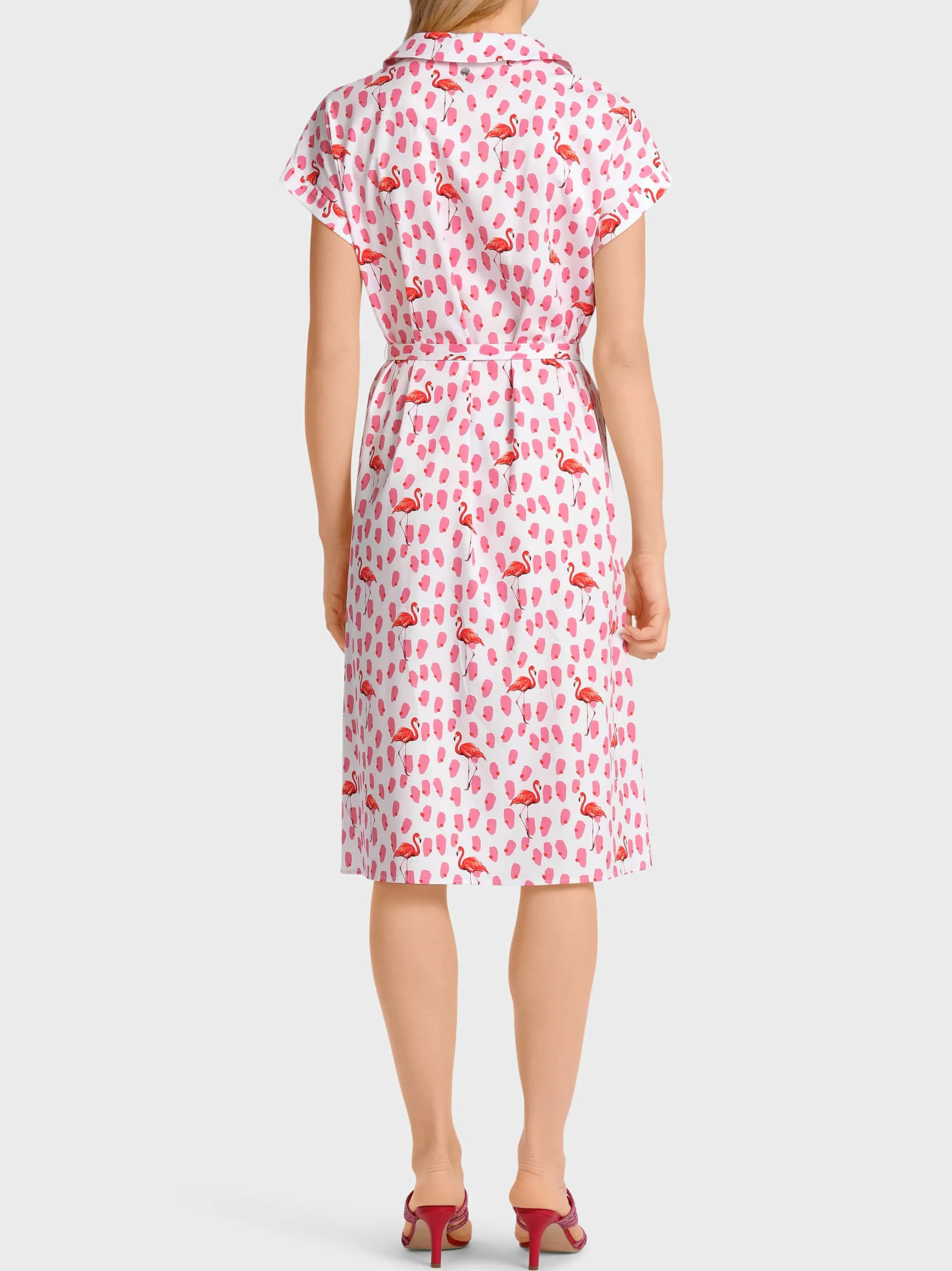 POLOKLEID MIT FLAMINGOPRINT-Marc Cain New