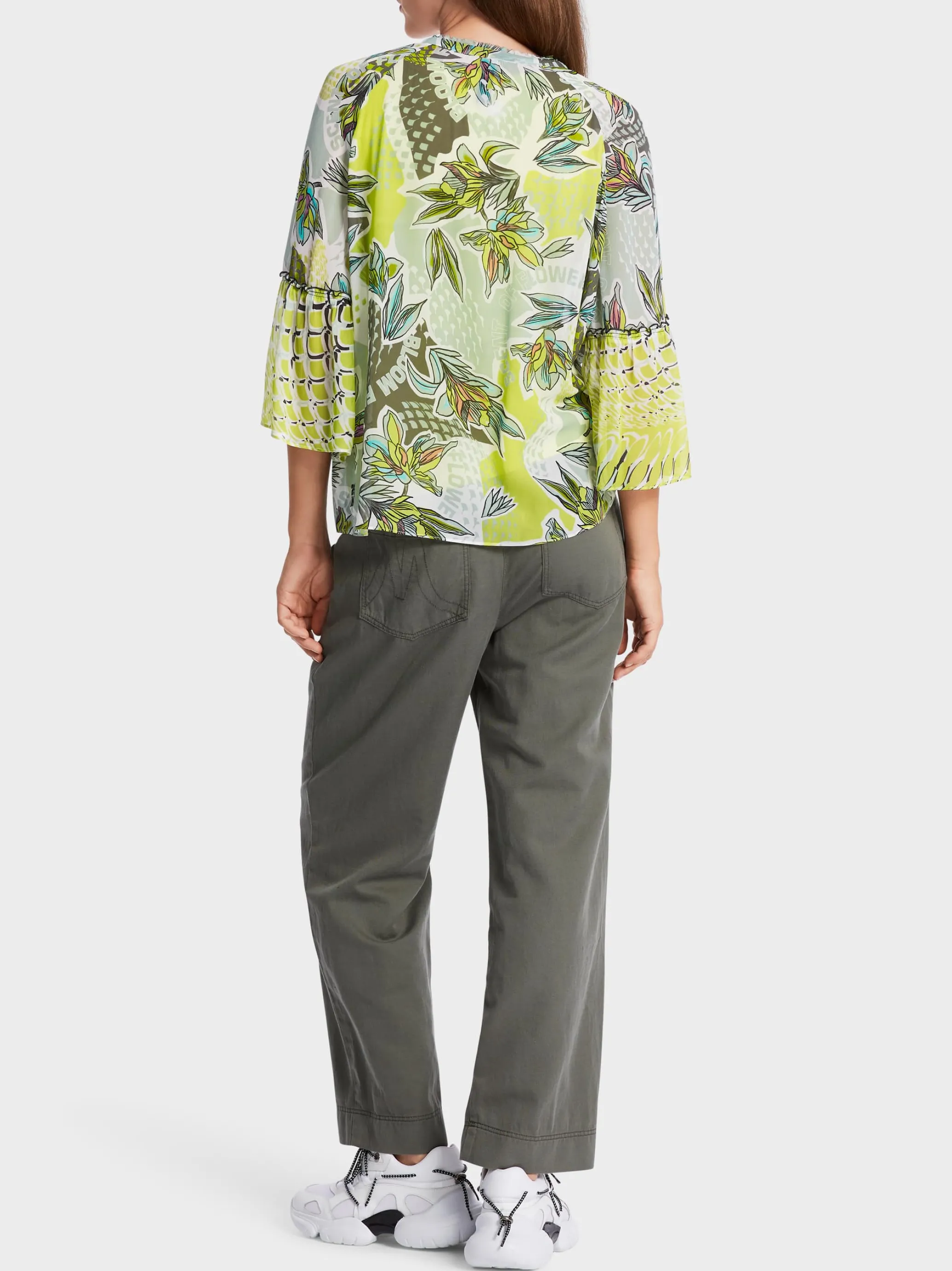 RAGLANBLUSE AUS VISKOSECRÊPE-Marc Cain Discount