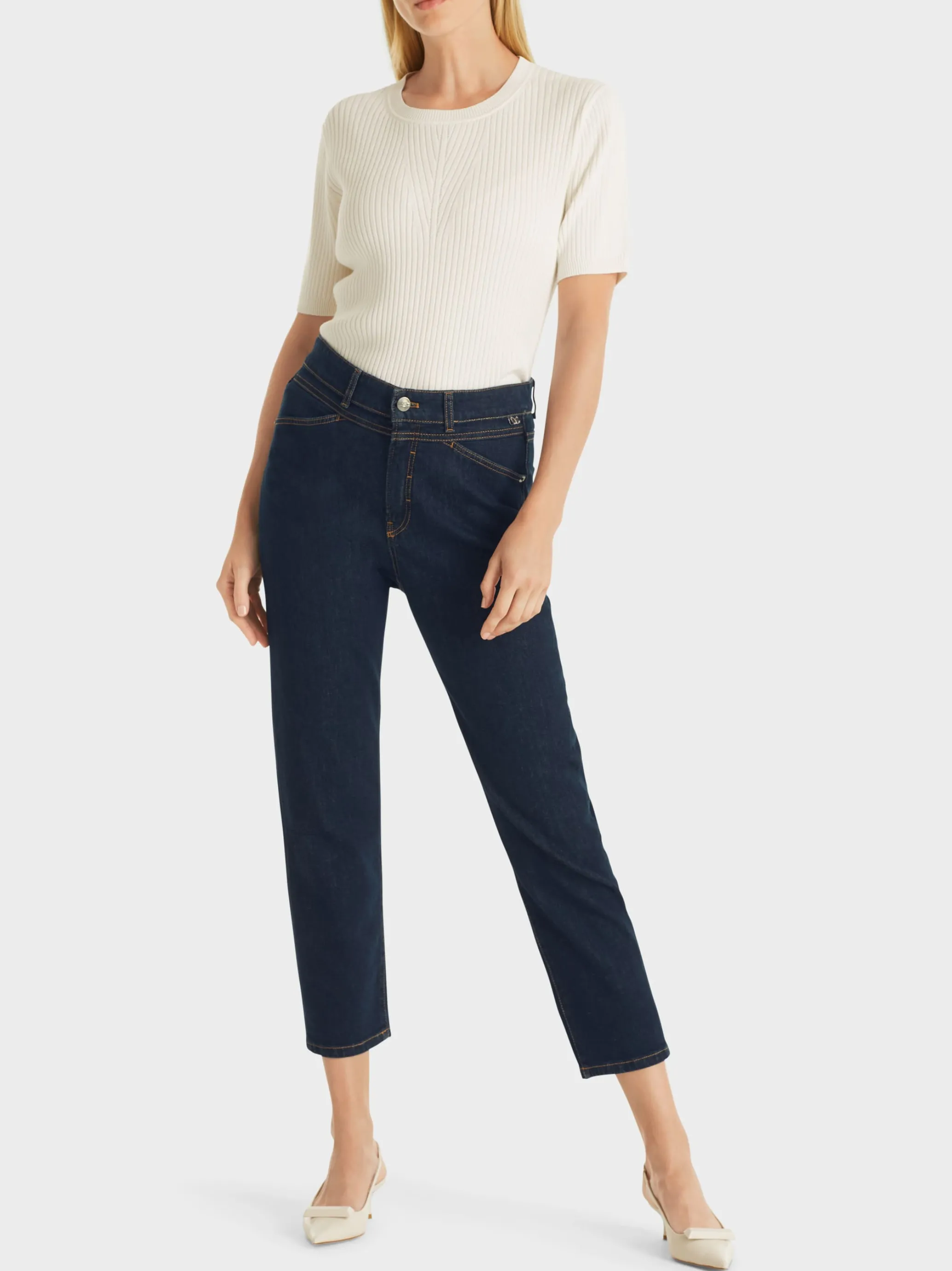 "RETHINK TOGETHER" JEANS RIAD-Marc Cain Online