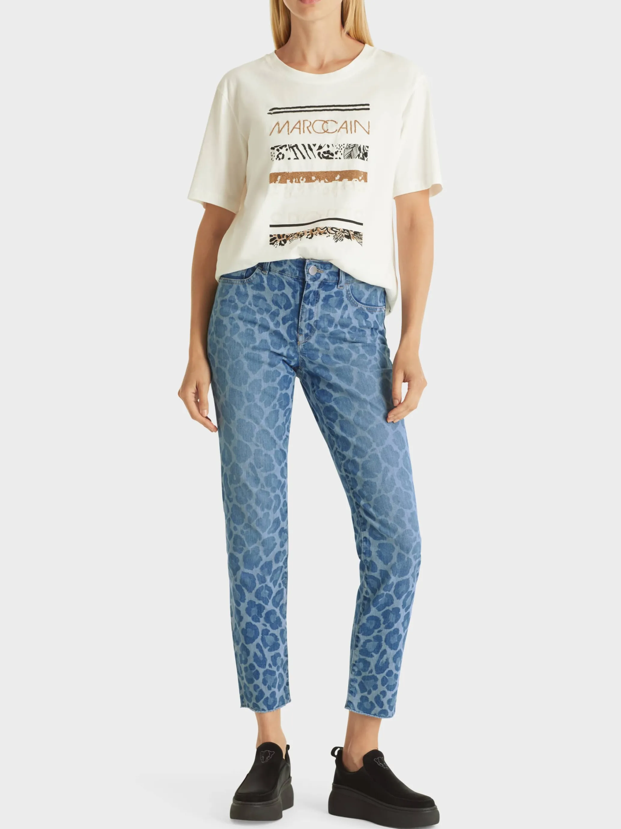 "RETHINK TOGETHER" JEANS SILEA-Marc Cain Cheap