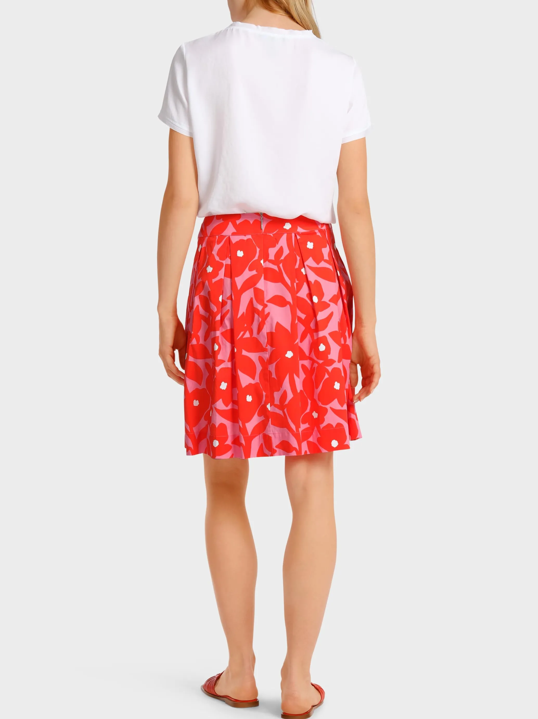 ROCK MIT TONIGEM BLUMENPRINT-Marc Cain Clearance