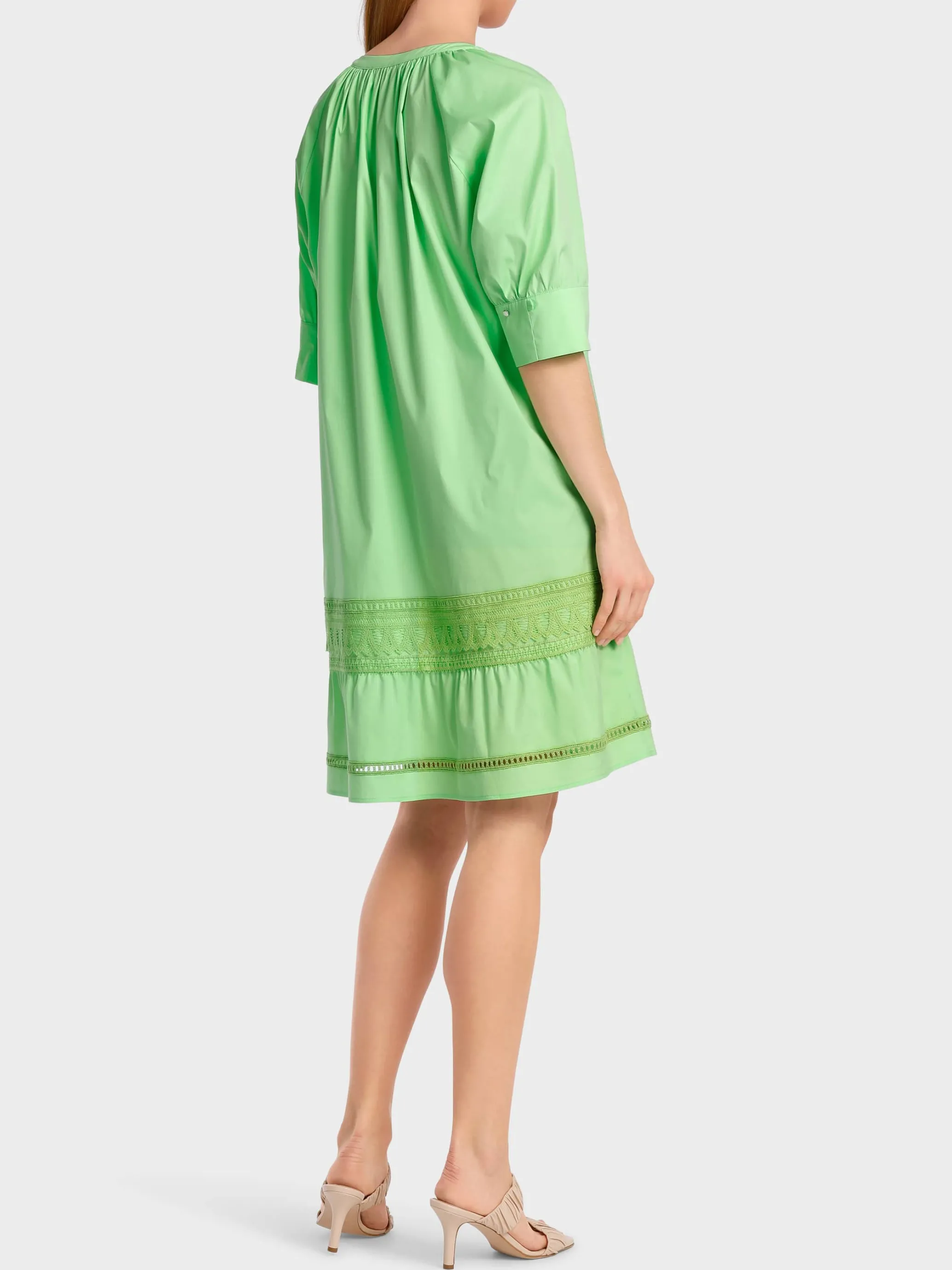 ROMANTISCHES RAGLANKLEID MIT STUFE-Marc Cain Sale