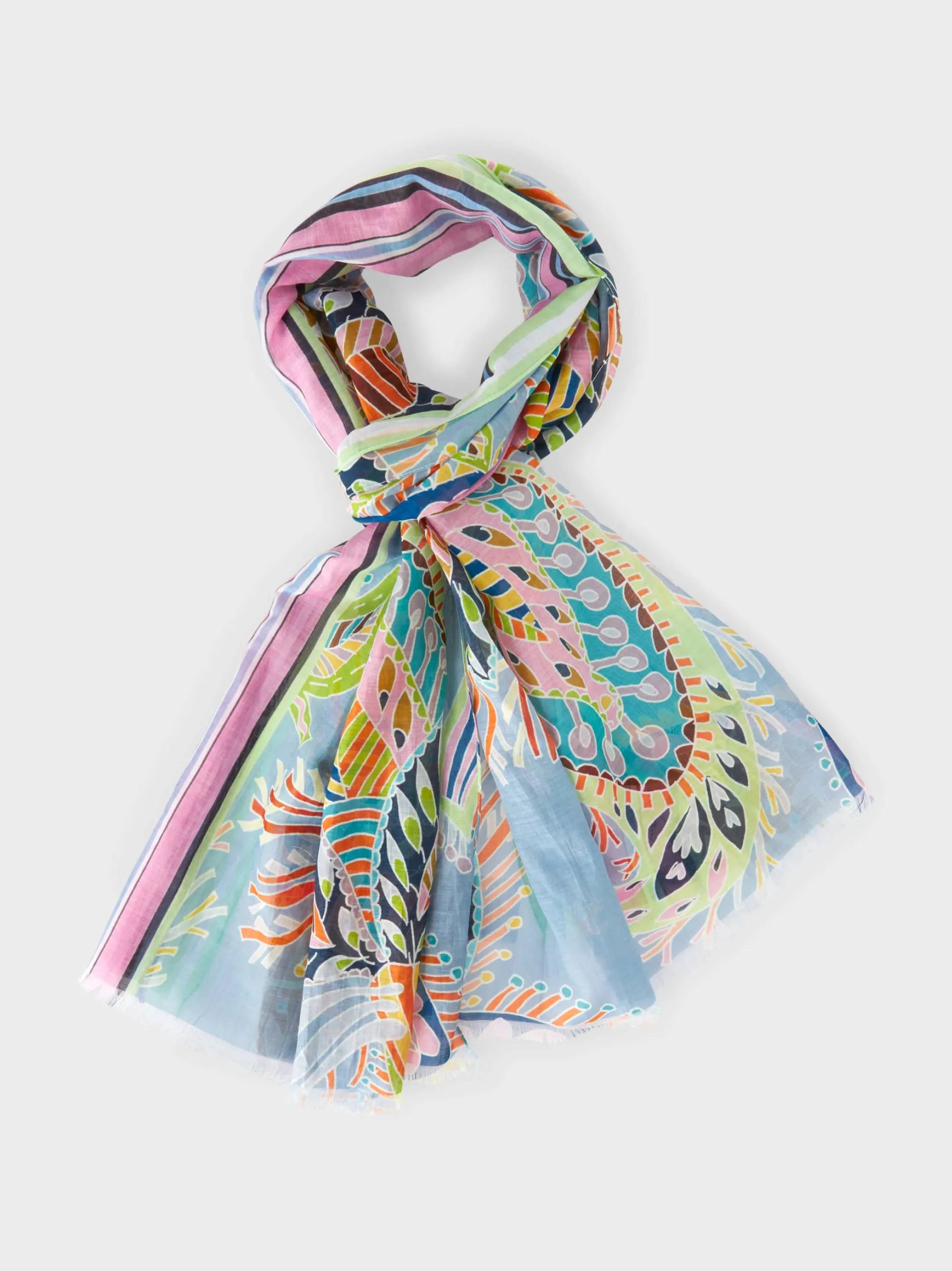 SCHAL IN ORIENTALISCH INSPIRIERTEM PRINT-Marc Cain Best