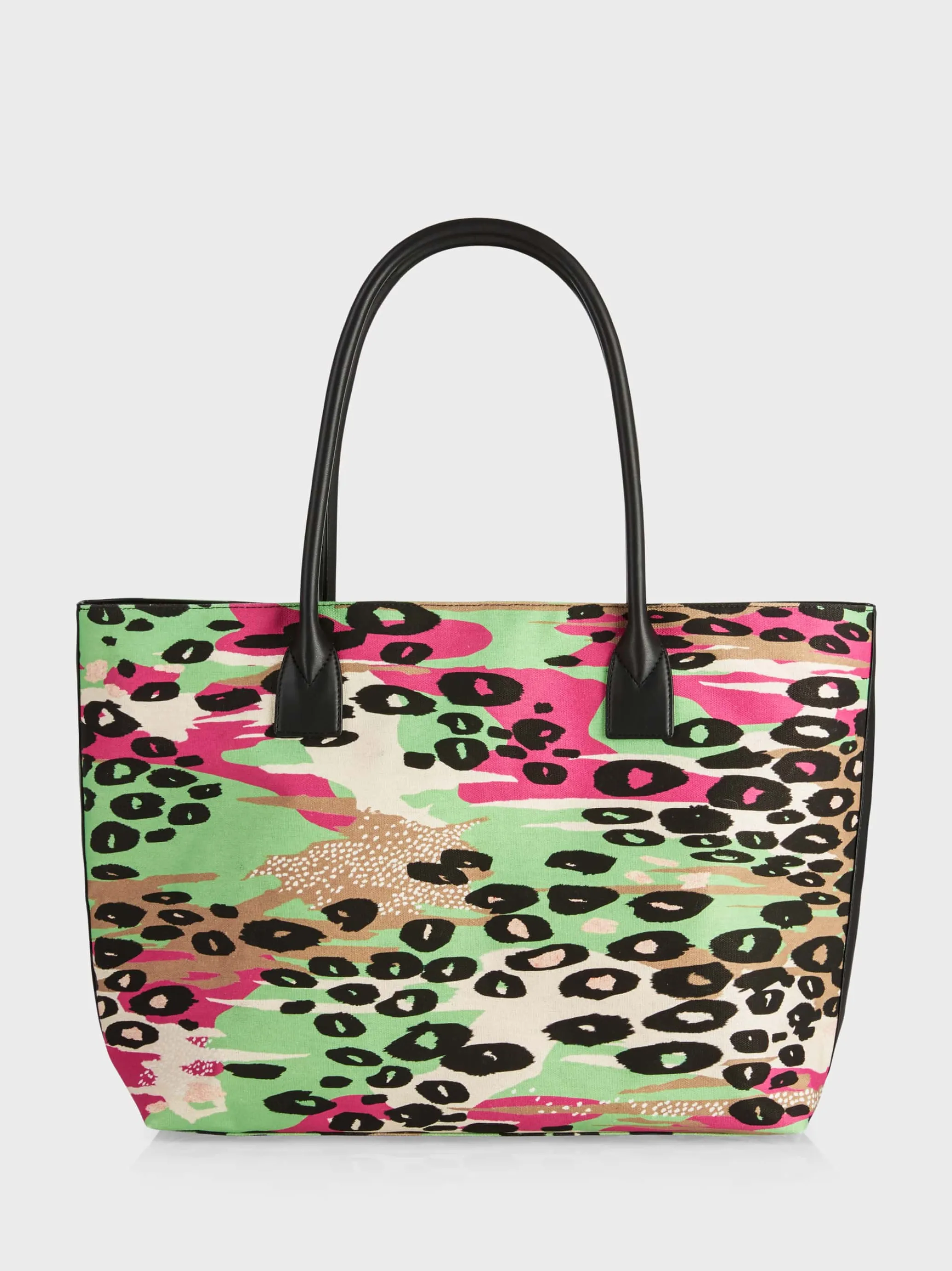 SHOPPER BAG IM FARBIGEN LEO-PRINT-Marc Cain New