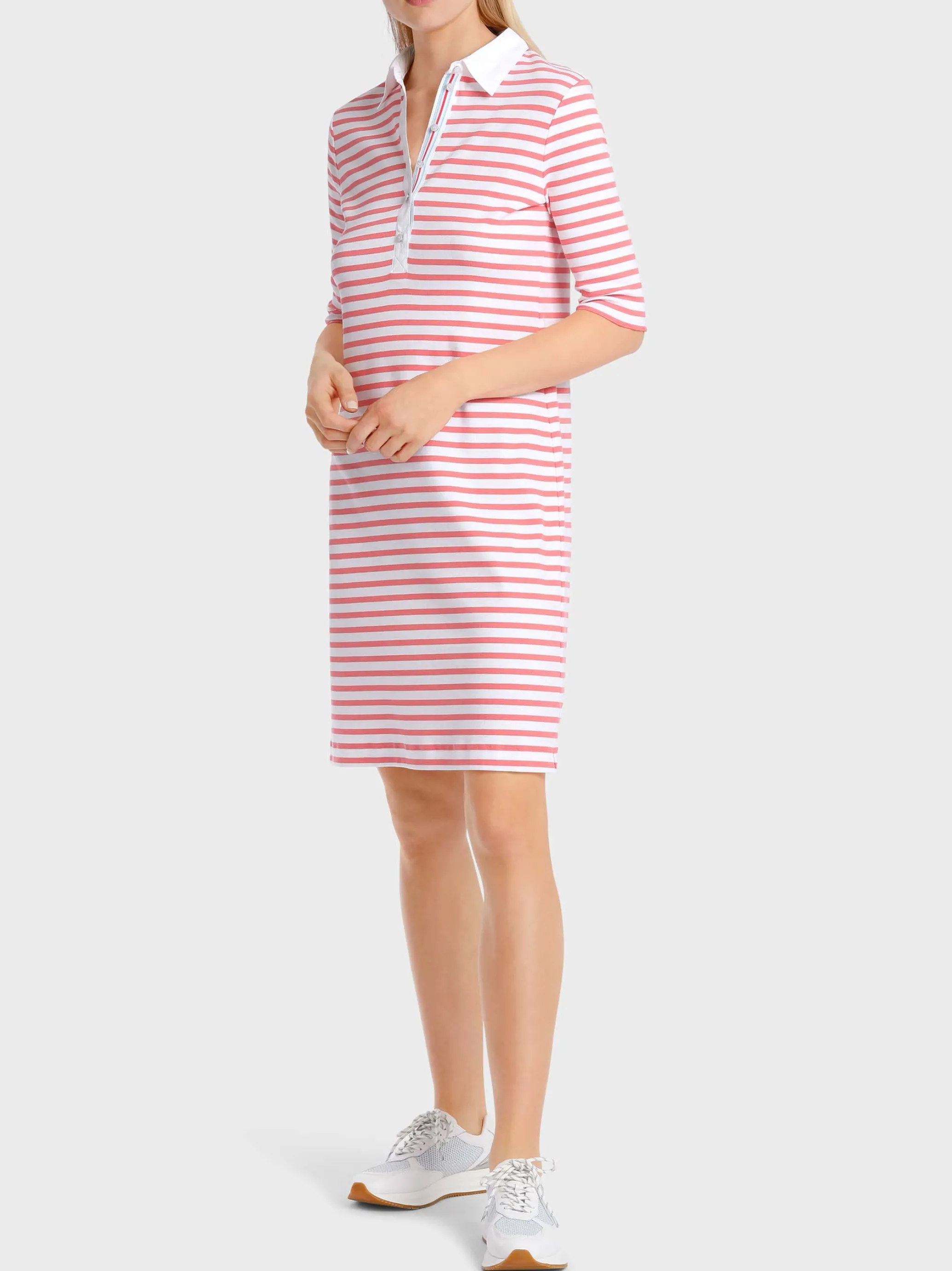 SPORTIVES STREIFENKLEID-Marc Cain Fashion
