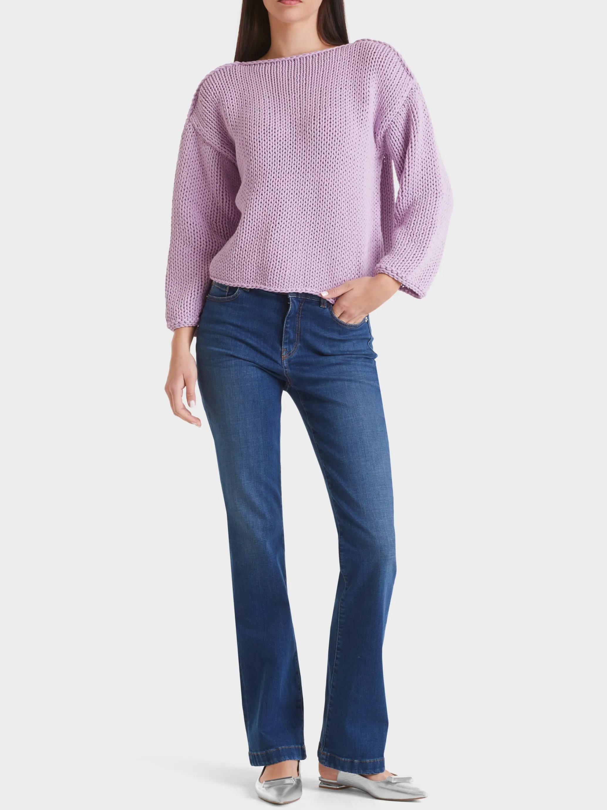 SWEATER IN GROBSTRICK KNITTED IN GERMANY-Marc Cain Discount