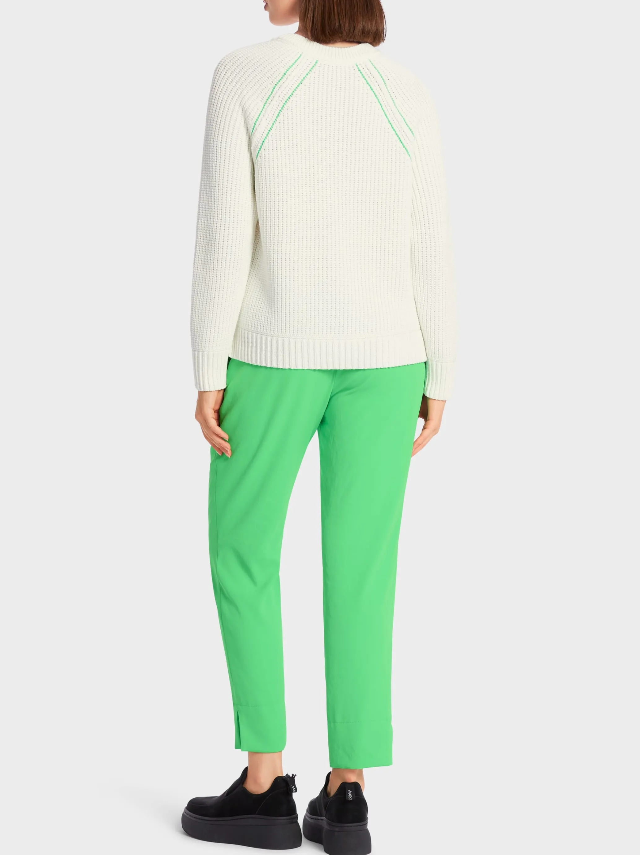 SWEATER MIT PRINT – KNITTED IN GERMANY-Marc Cain Discount