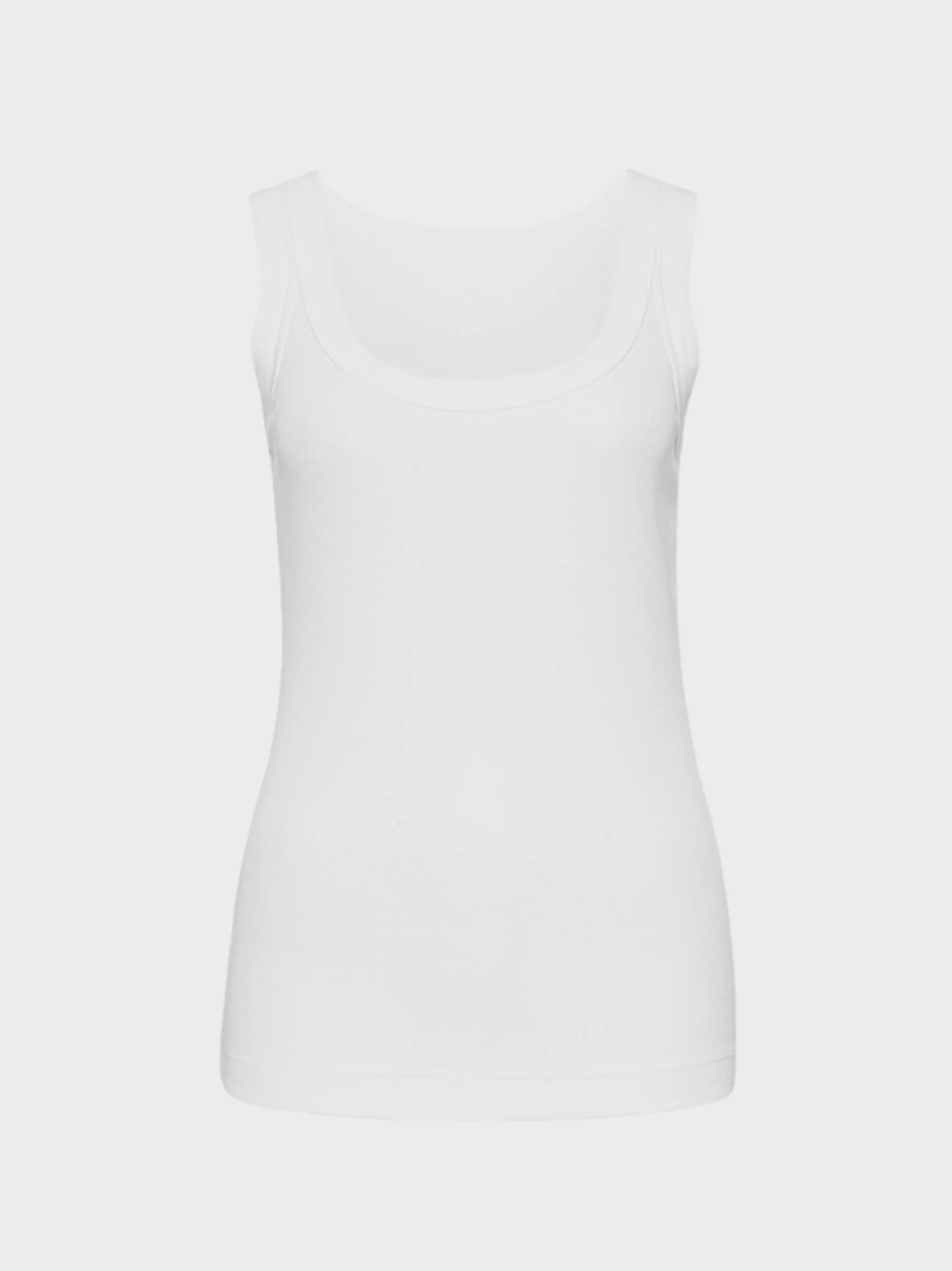 TANKTOP AUS FEINRIPP-Marc Cain Fashion