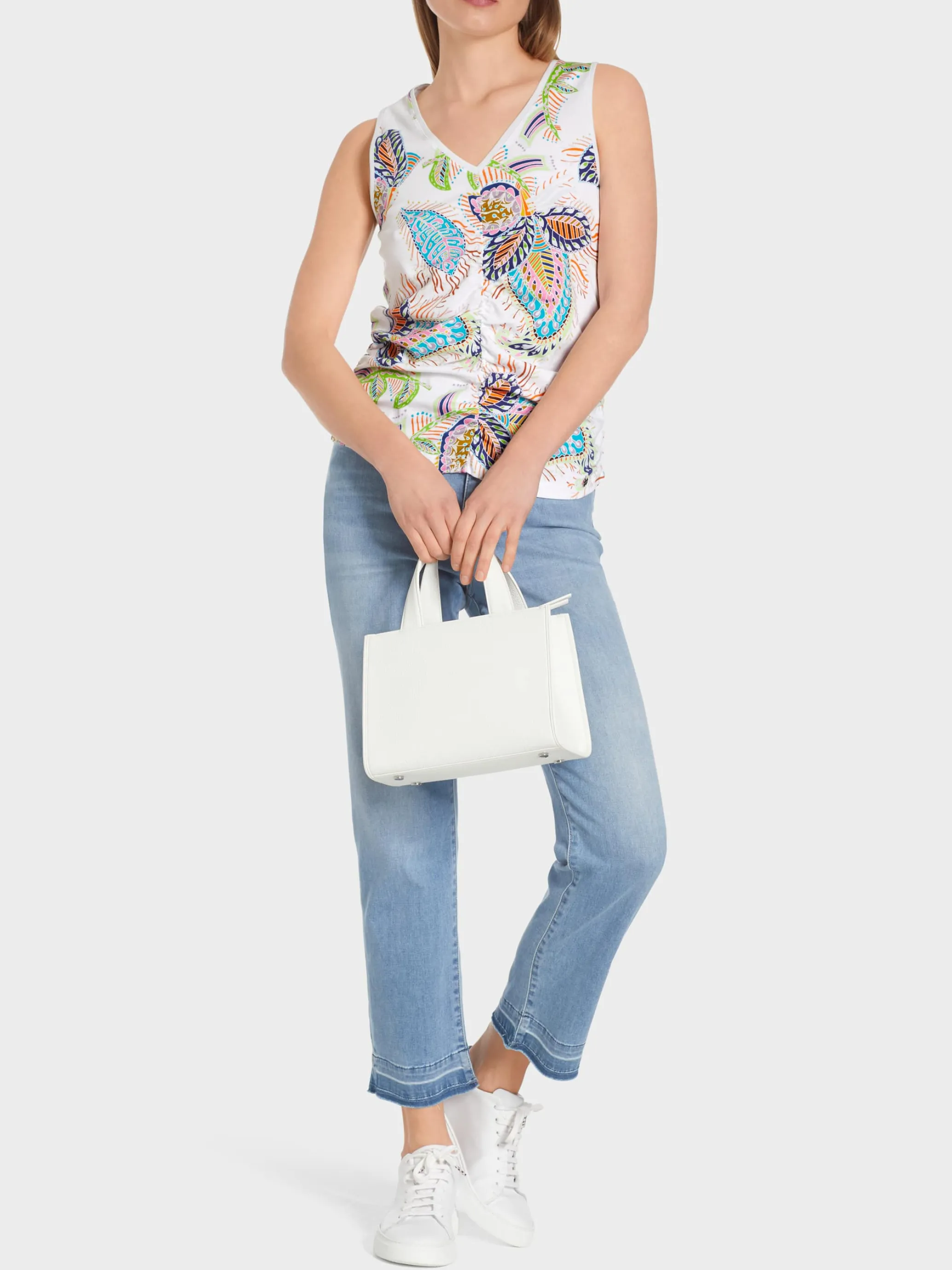 TOP MIT RAFFUNG-Marc Cain Outlet