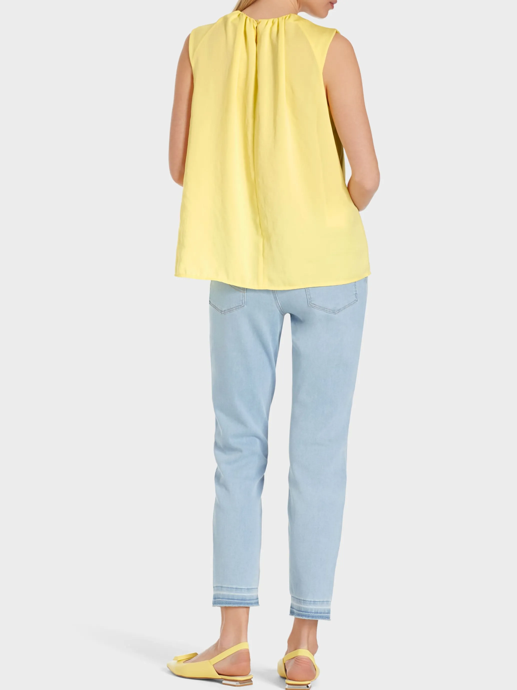 TOP MIT RÜSCHEN-DETAIL-Marc Cain Store