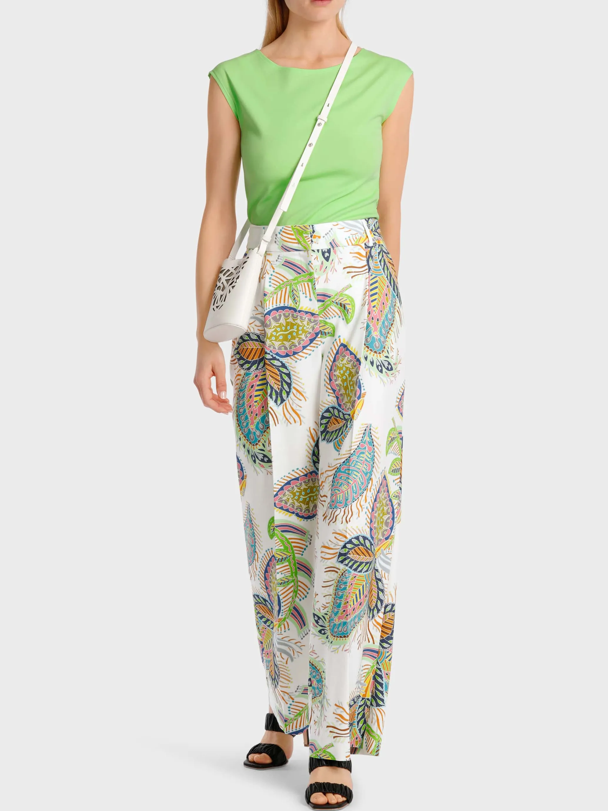 T-SHIRT MIT ANGESCHNITTENEM ARM-Marc Cain Clearance