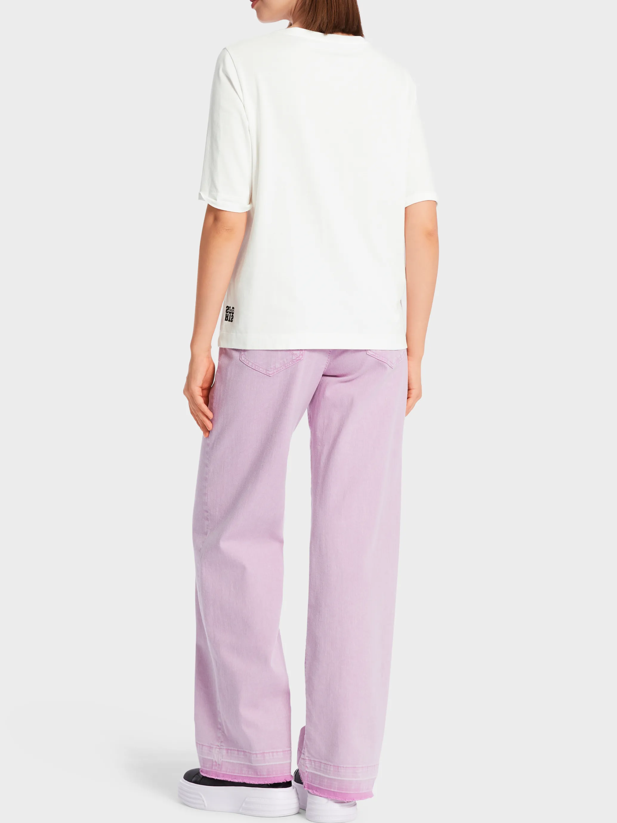 T-SHIRT MIT APPLIKATIONEN-Marc Cain Store